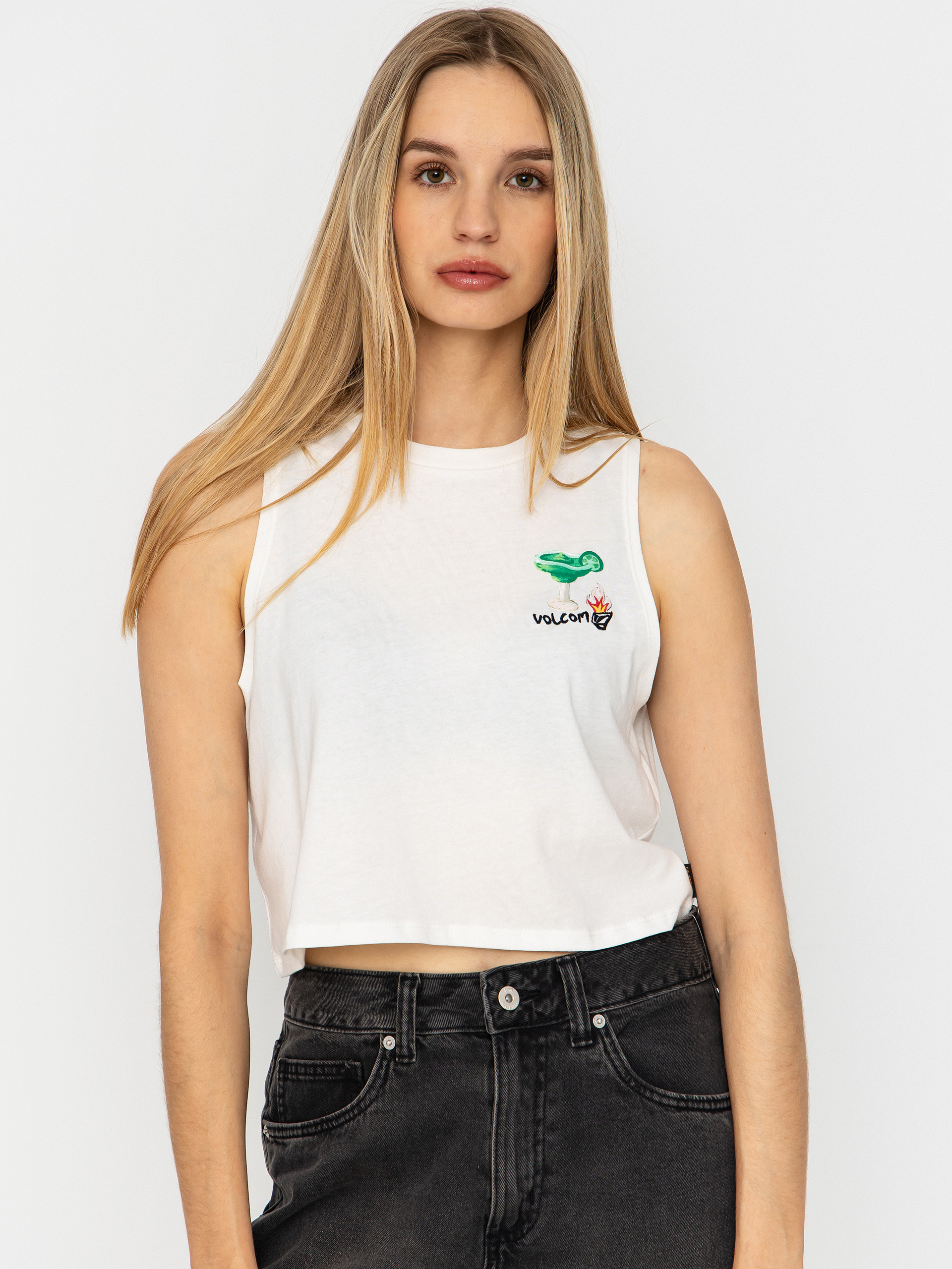 Tričko Volcom Fa Mickey Mason Wmn (off white)