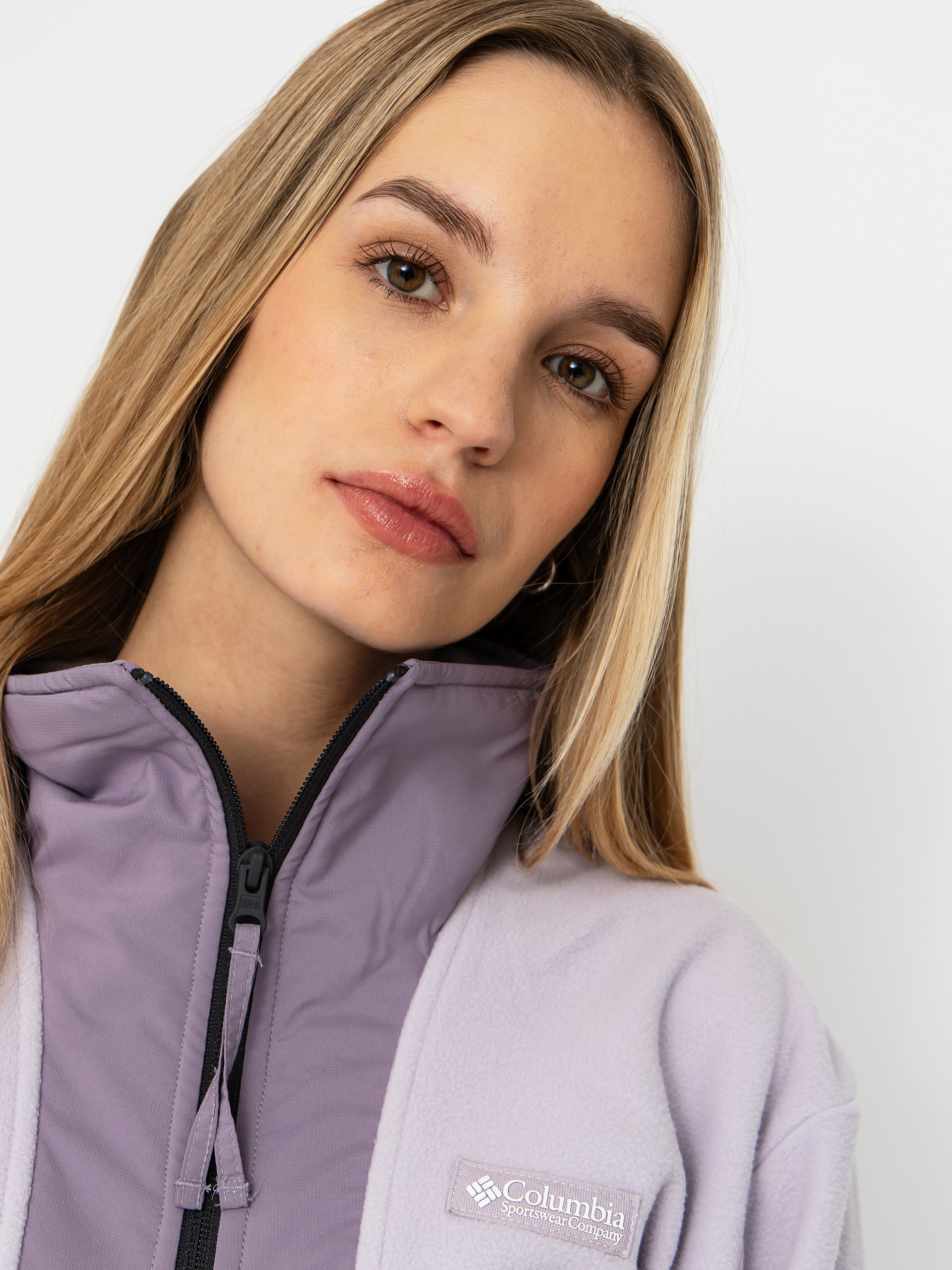 Dámsky Flísová mikina Columbia Sequoia Grove Full Zip (lavender pearl/shale purple)