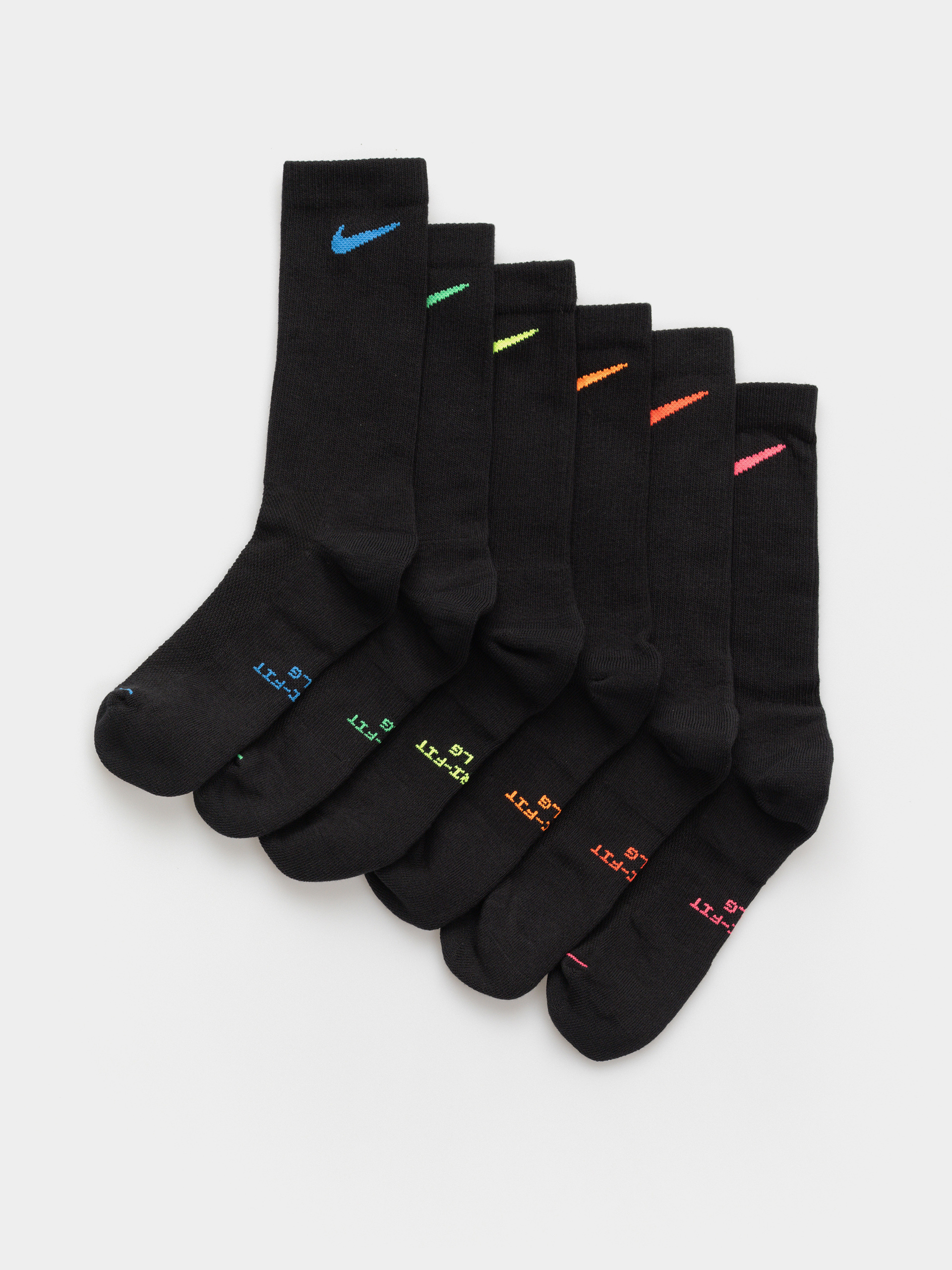 Ponožky Nike SB Everyday Elevated Crew 6p (multi/color)