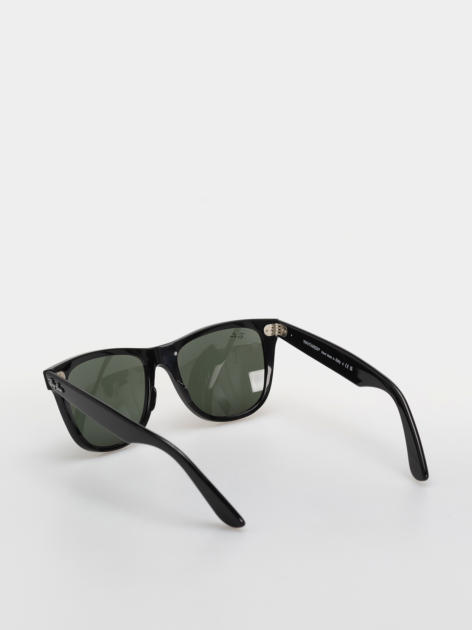 Slnečné okuliare Ray-Ban Original Wayfarer Classic (polerowany czarny/zielone g-15)