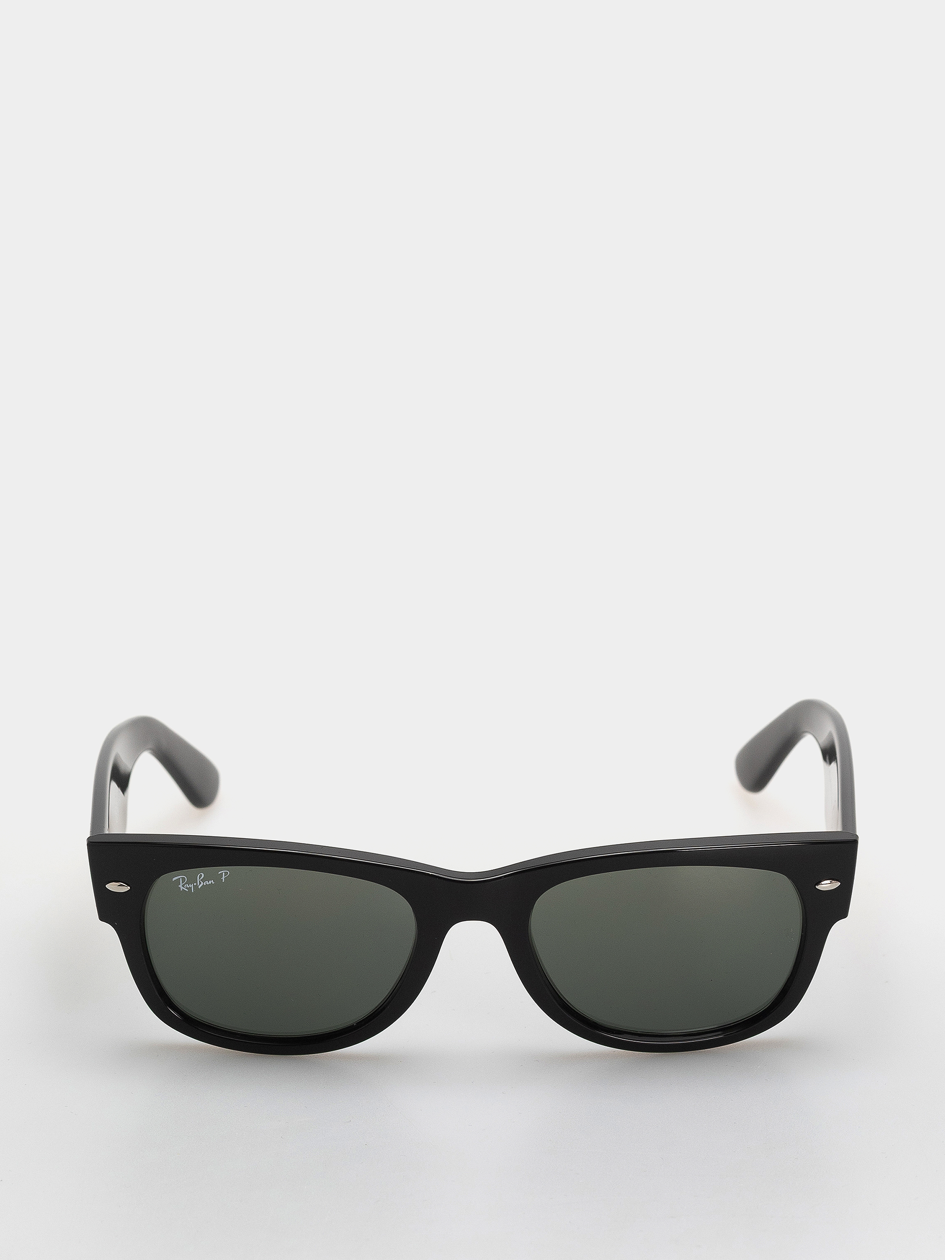 Slnečné okuliare Ray-Ban Mega Wayfarer Ii (polerowany czarny/zielone z polaryzacją)