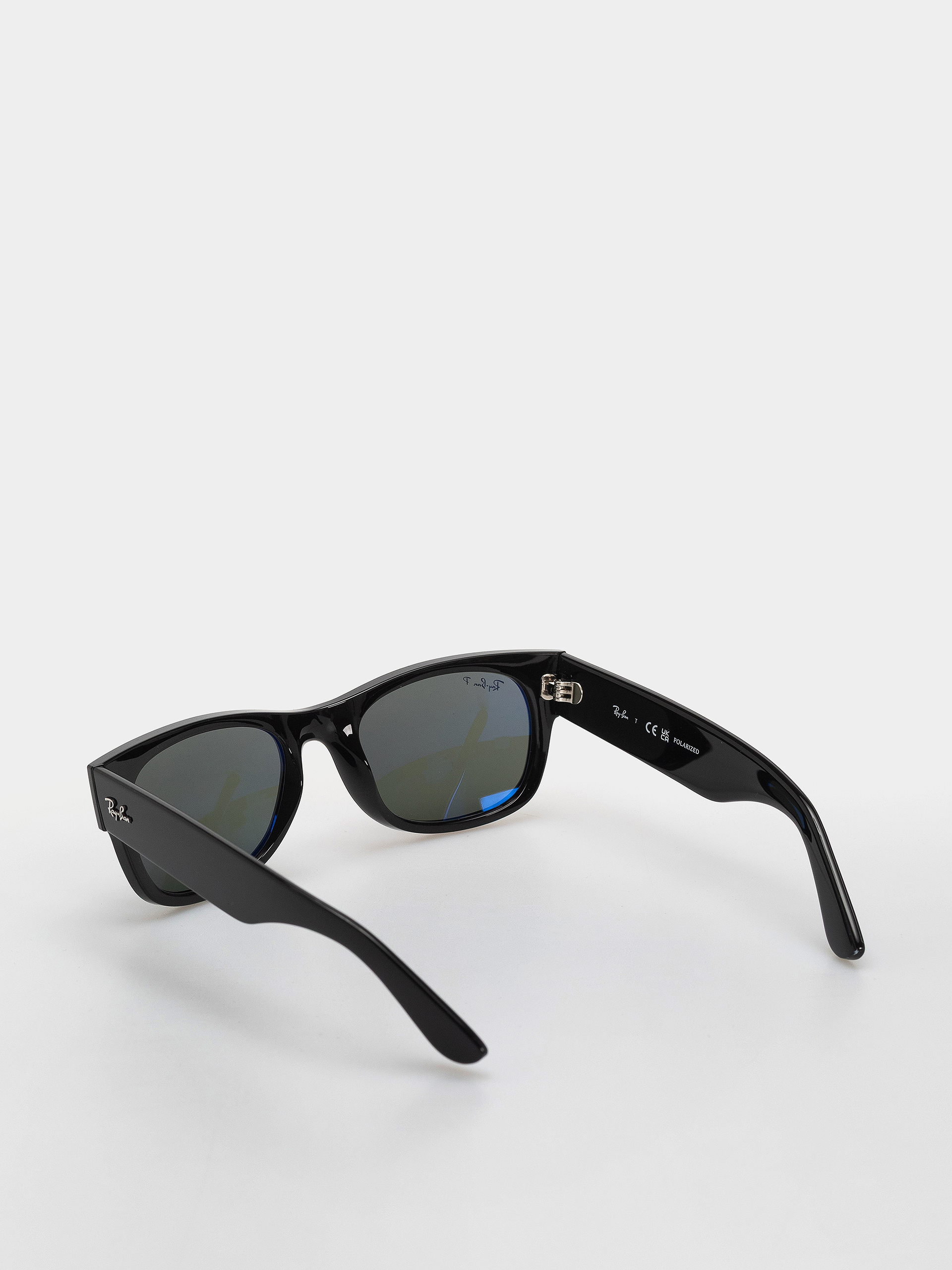 Slnečné okuliare Ray-Ban Mega Wayfarer Ii (polerowany czarny/zielone z polaryzacją)