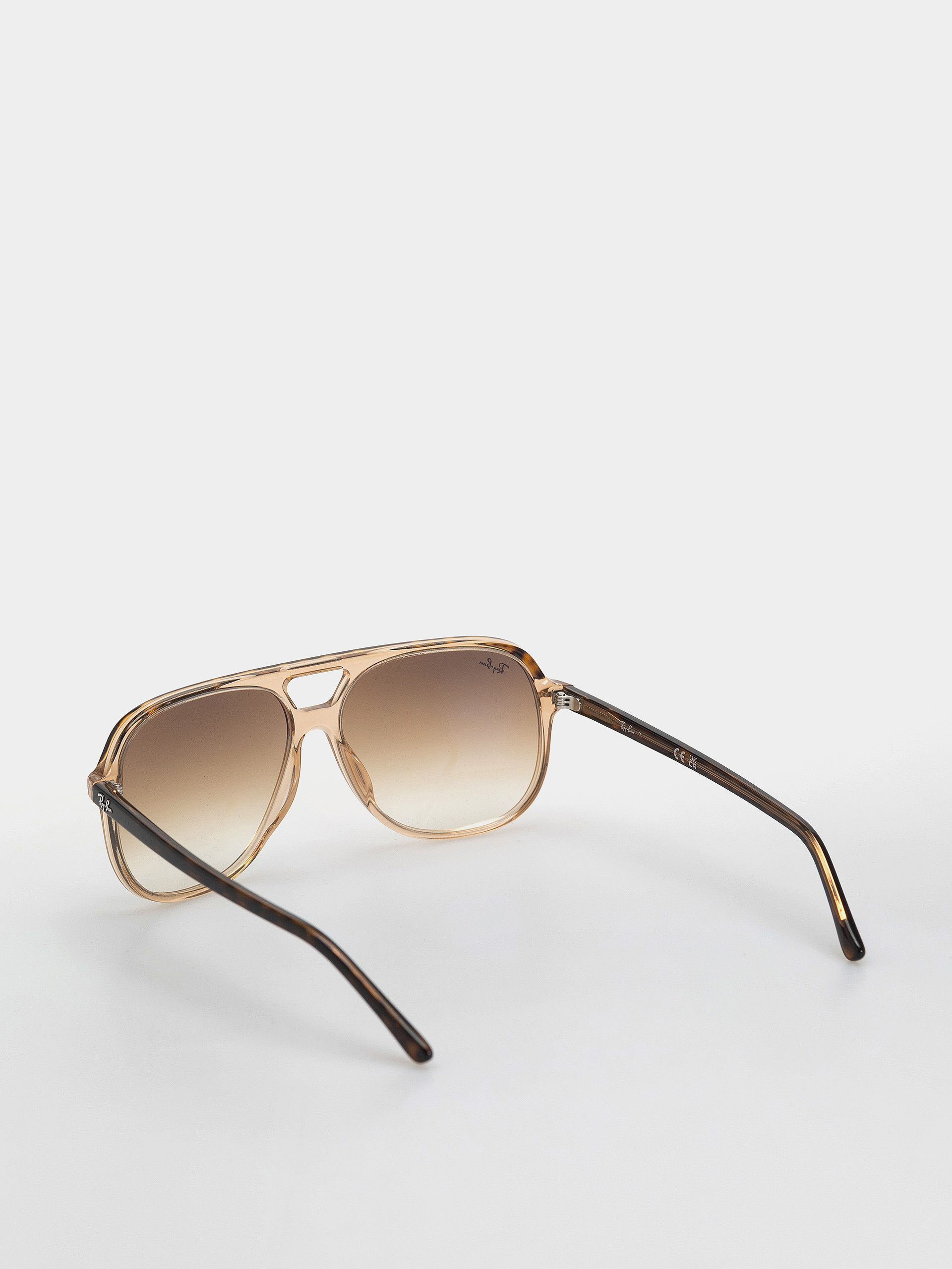 Slnečné okuliare Ray-Ban Bill (polerowany hawana przezroczyste brązowe/jasnobrązowy gradalny)