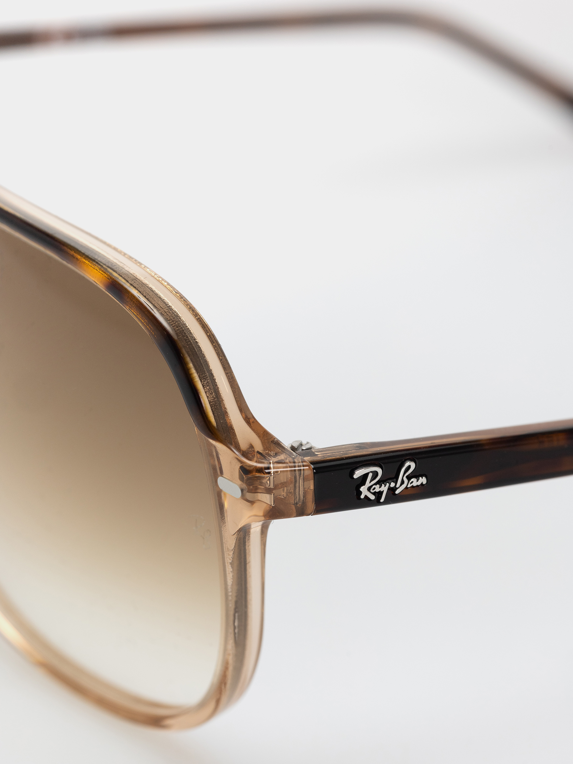 Slnečné okuliare Ray-Ban Bill (polerowany hawana przezroczyste brązowe/jasnobrązowy gradalny)
