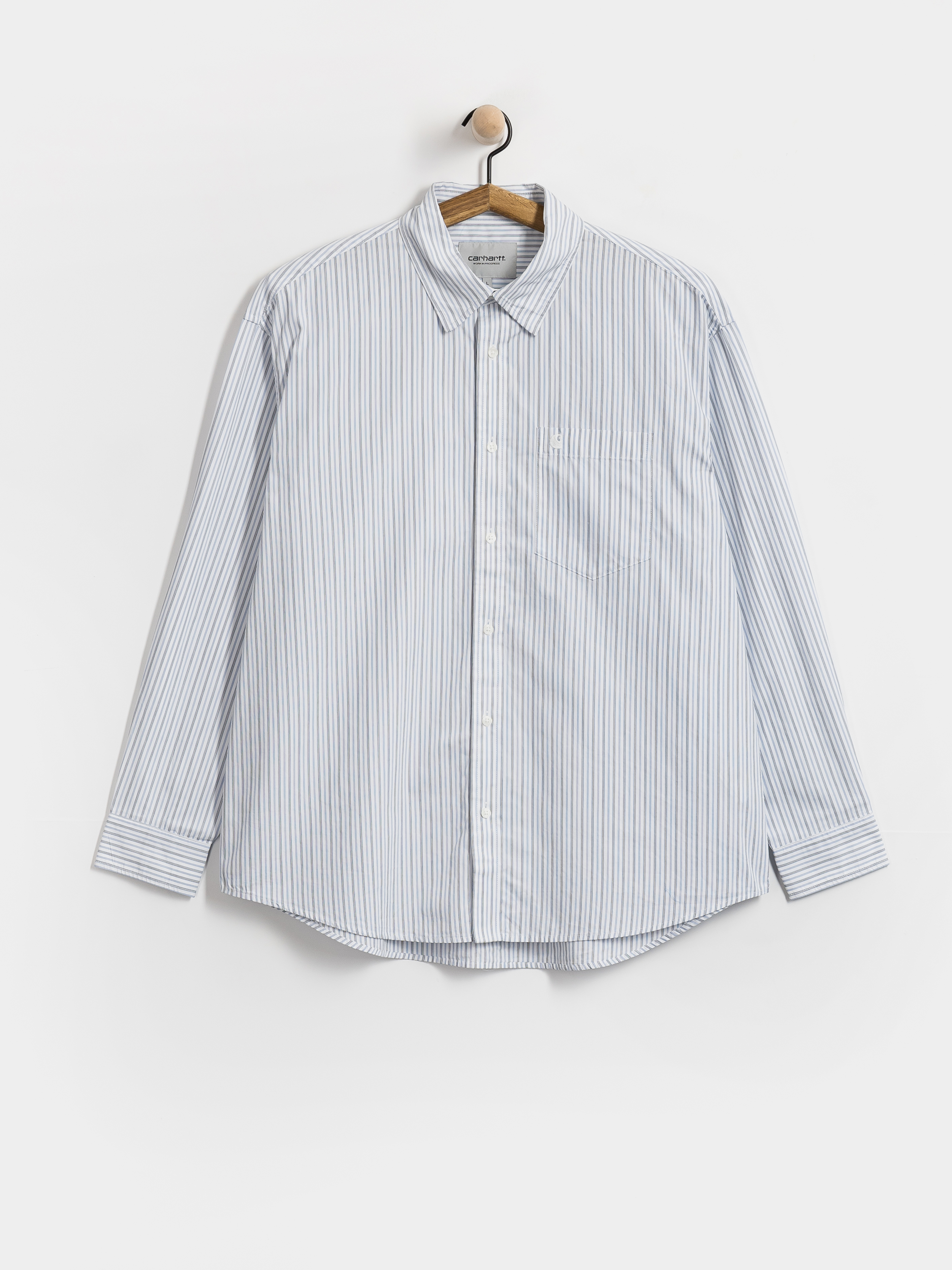 Košeľa Carhartt WIP Keene (keene stripe white)