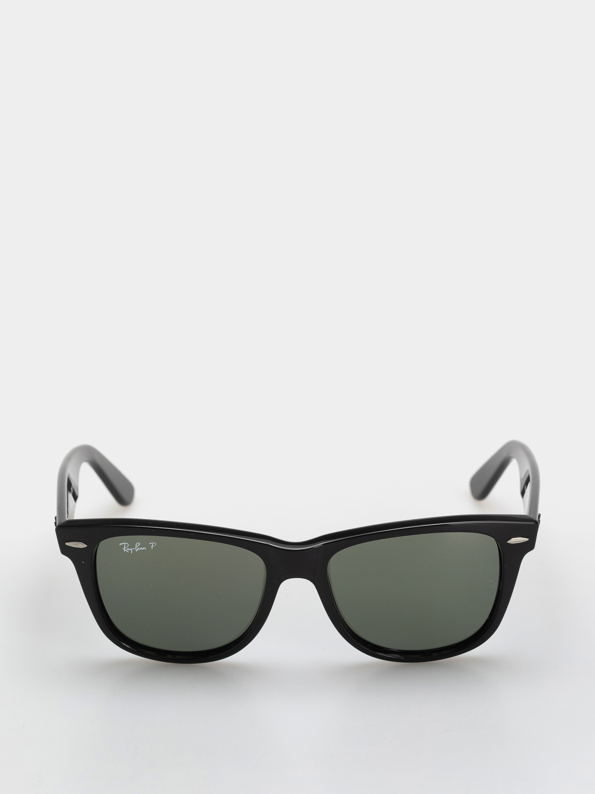 Slnečné okuliare Ray-Ban Original Wayfarer Classic (polerowany czarny/zielone z polaryzacją)