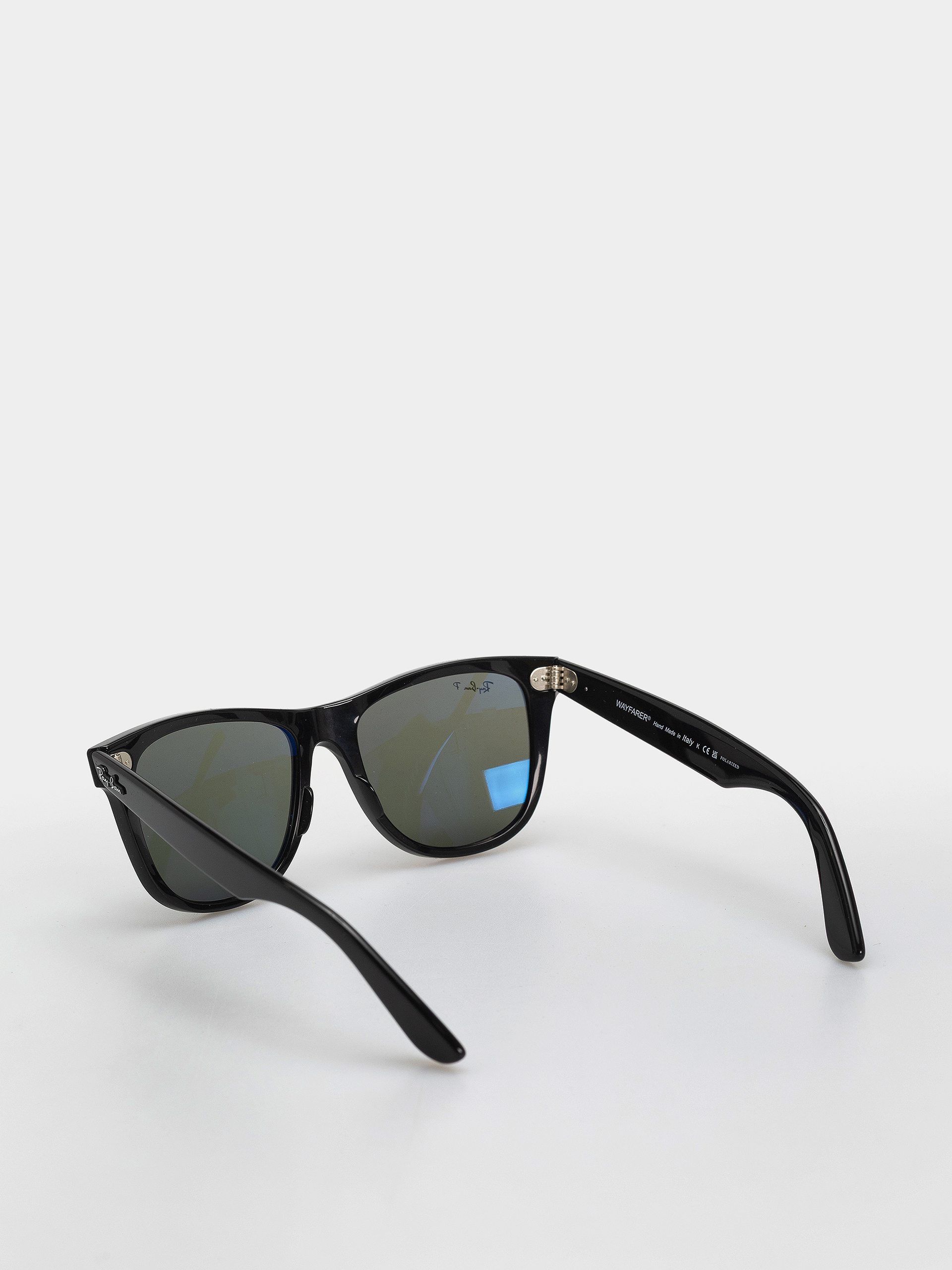 Slnečné okuliare Ray-Ban Original Wayfarer Classic (polerowany czarny/zielone z polaryzacją)