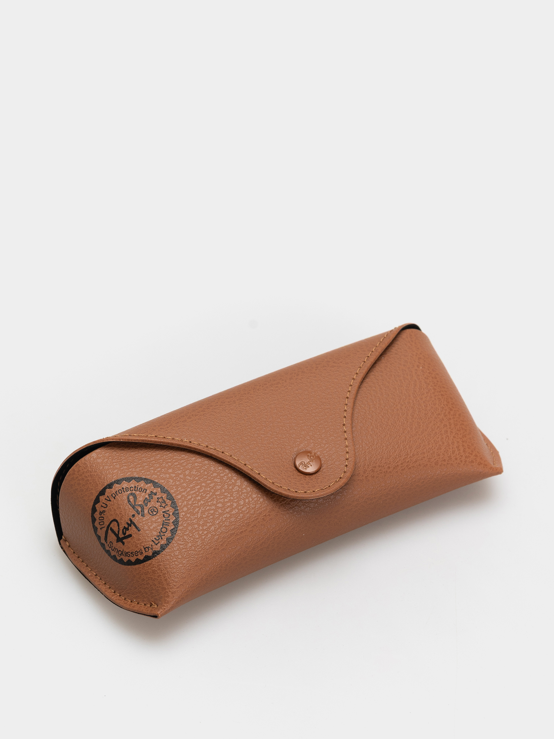 Slnečné okuliare Ray-Ban Justin (matowy guma czarny/lustrzany niebieski)