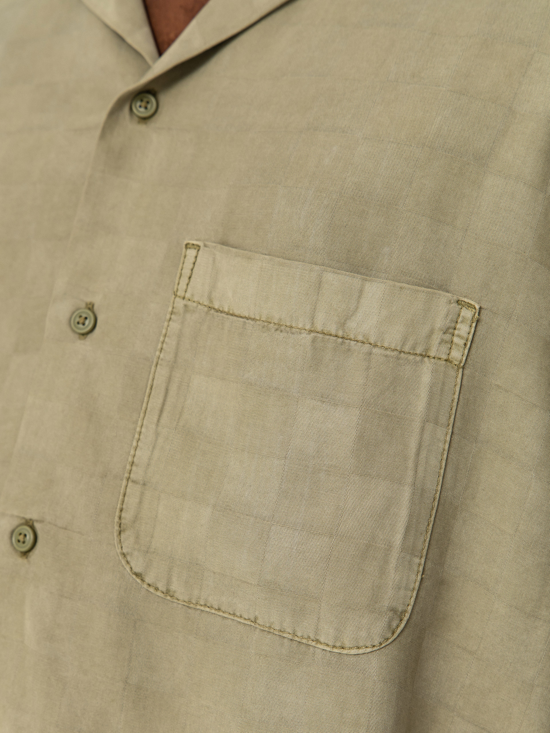Košeľa Vans Van Doren Tencel Check Camp (soft sage)