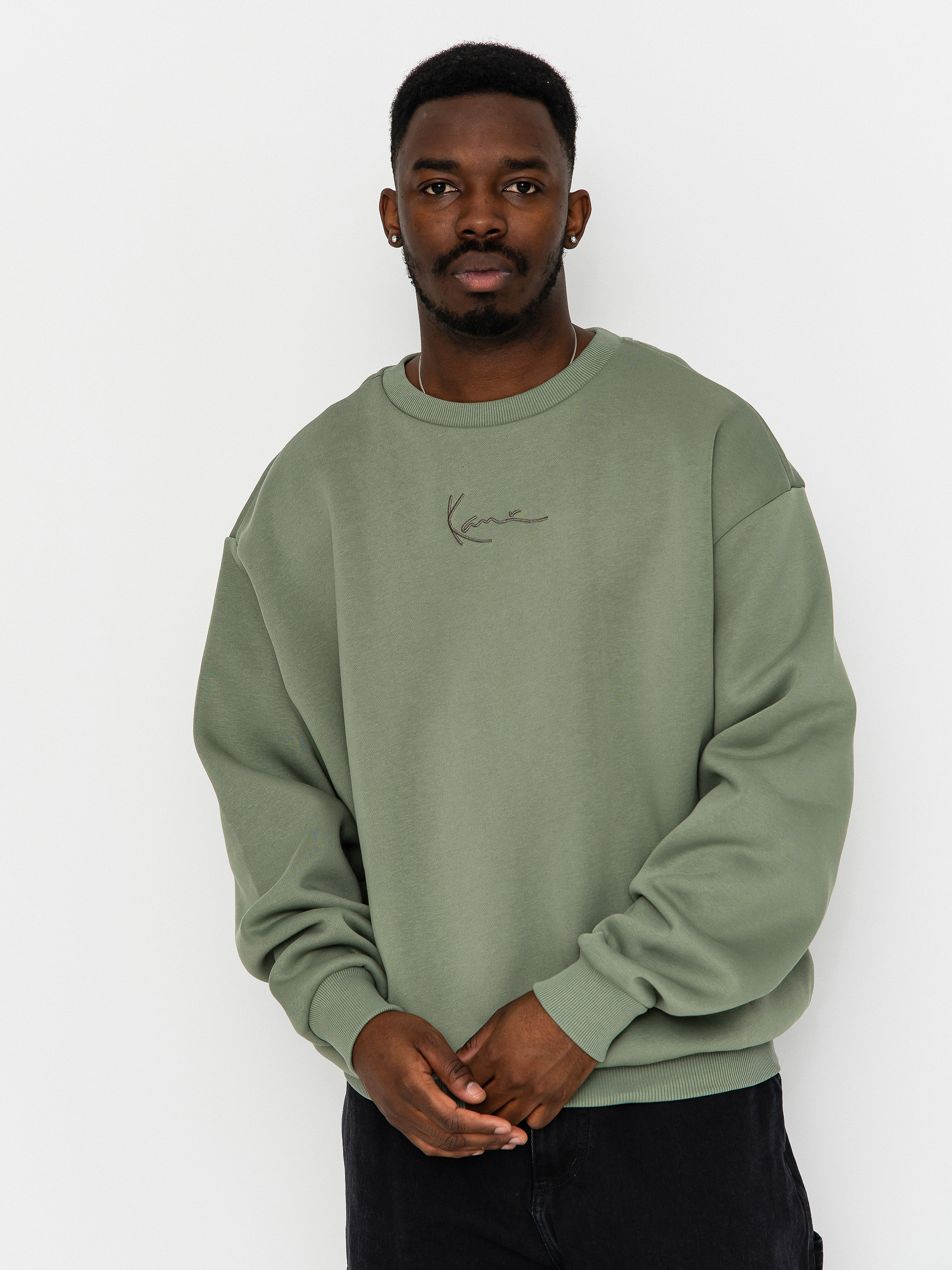 Mikina Karl Kani Small Signature Essential (green)