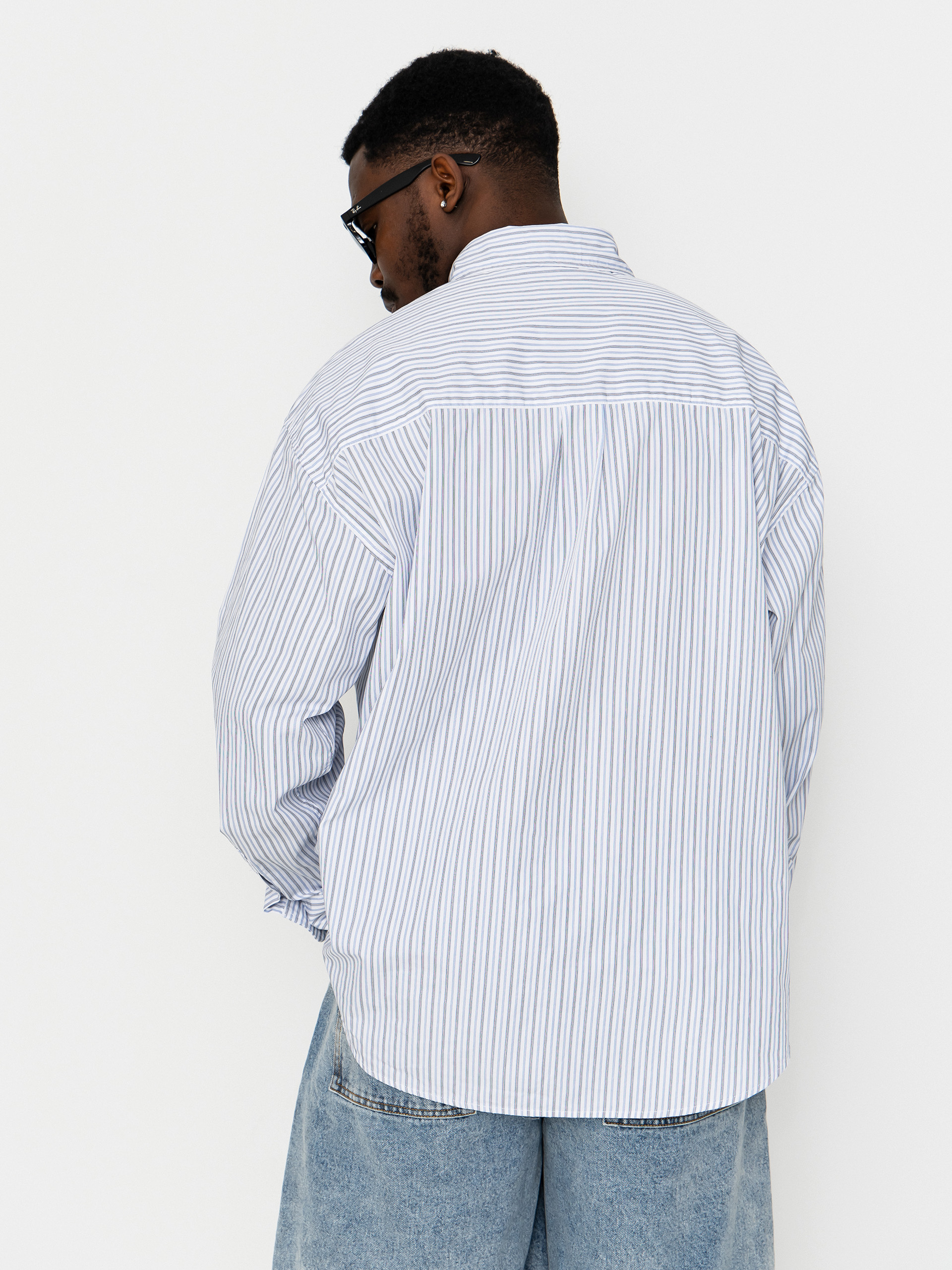 Košeľa Carhartt WIP Keene (keene stripe white)