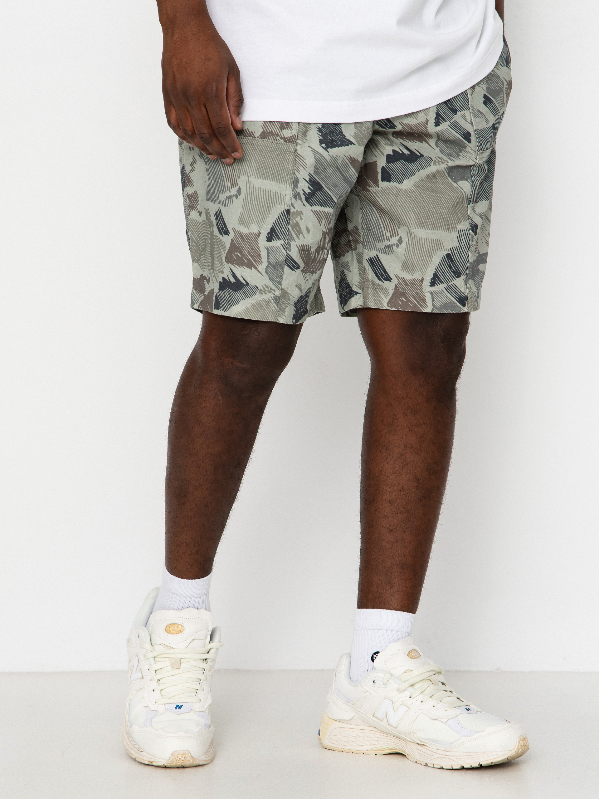 Kraťasy Santa Cruz Clyde (woodcut camo)