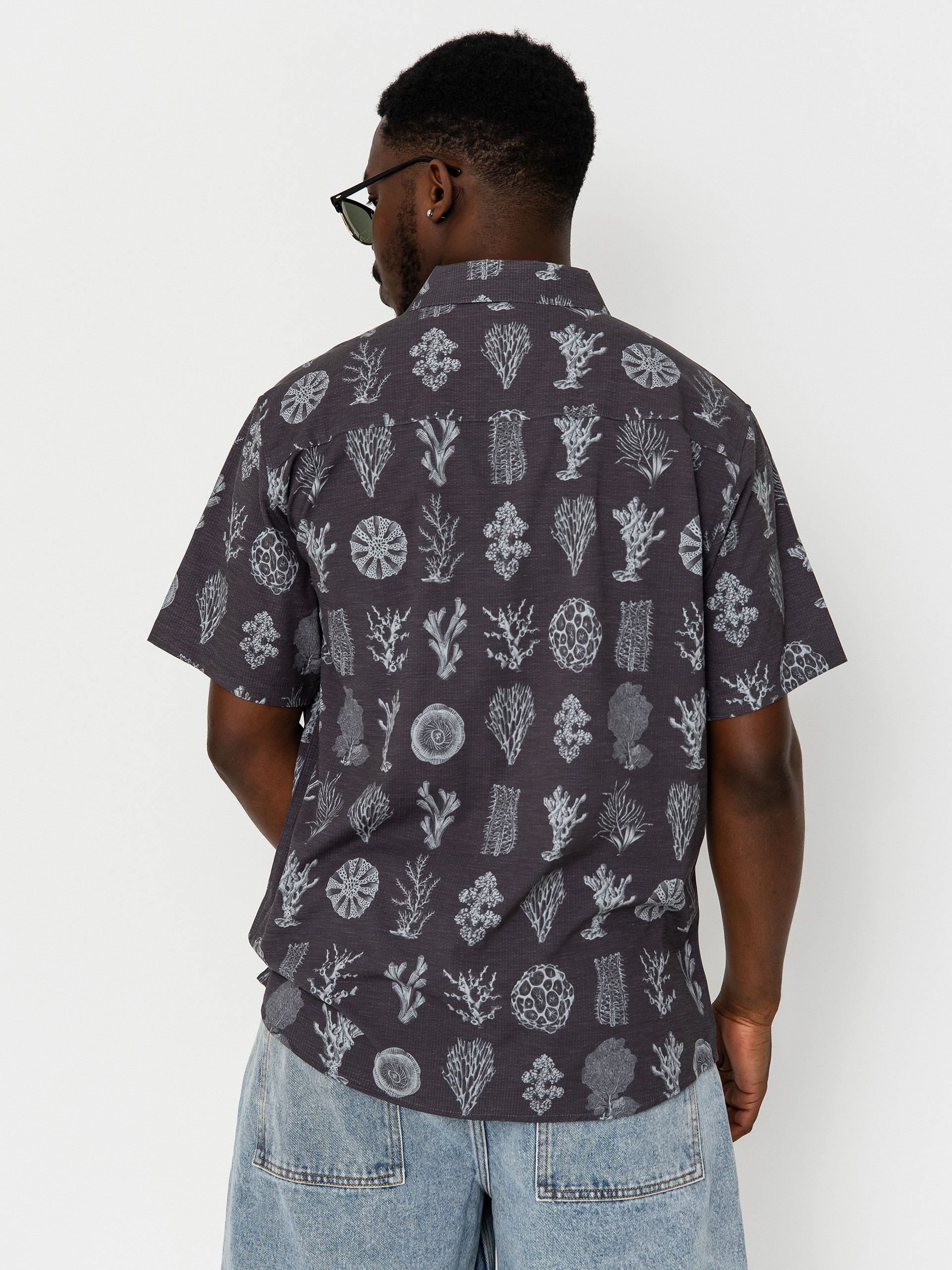 Košeľa Salty Crew Breezer Perf Button Up (phantom)