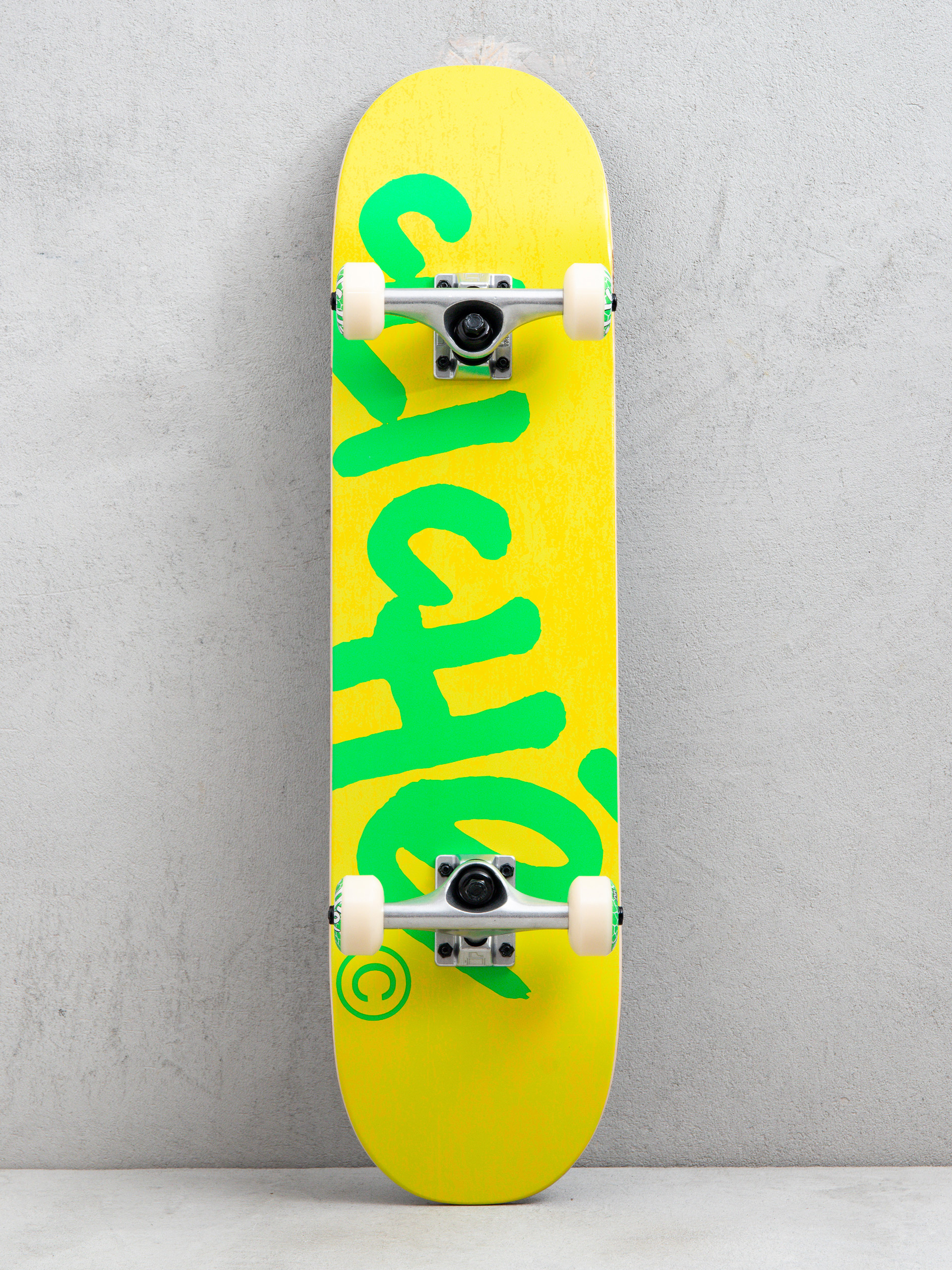 Skateboard Cliche Handwritten (yellow/green)