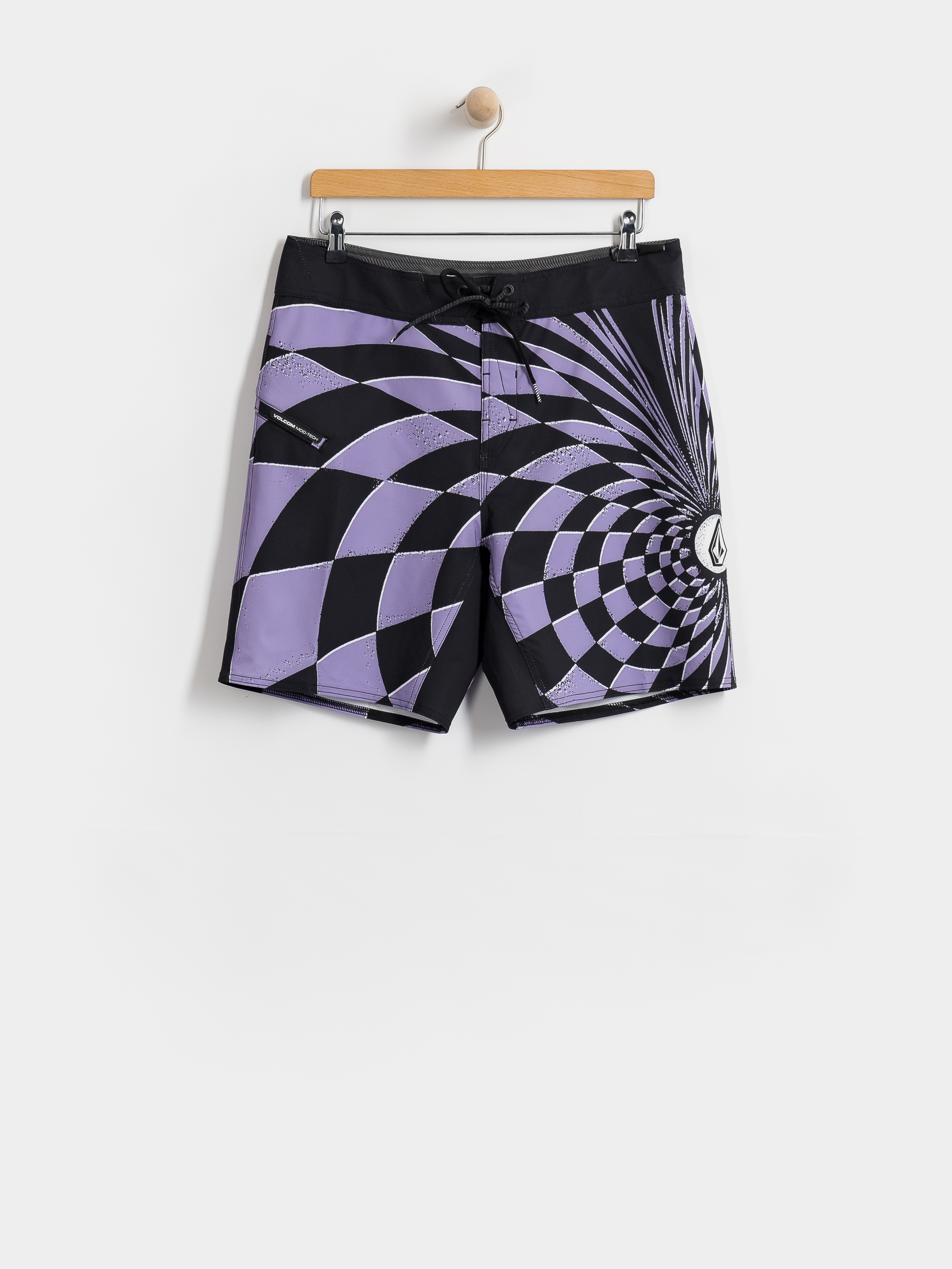 Plážové kraťasy Volcom Spiral Stn Mod 19 (violet)