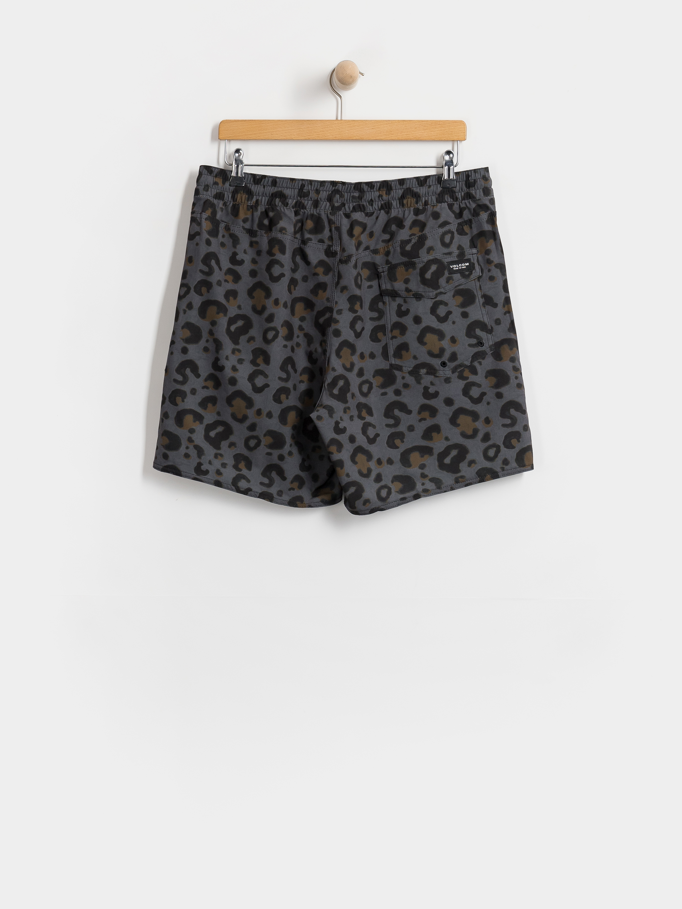 Kraťasy Volcom Melange Trunk 17 (asphalt black)