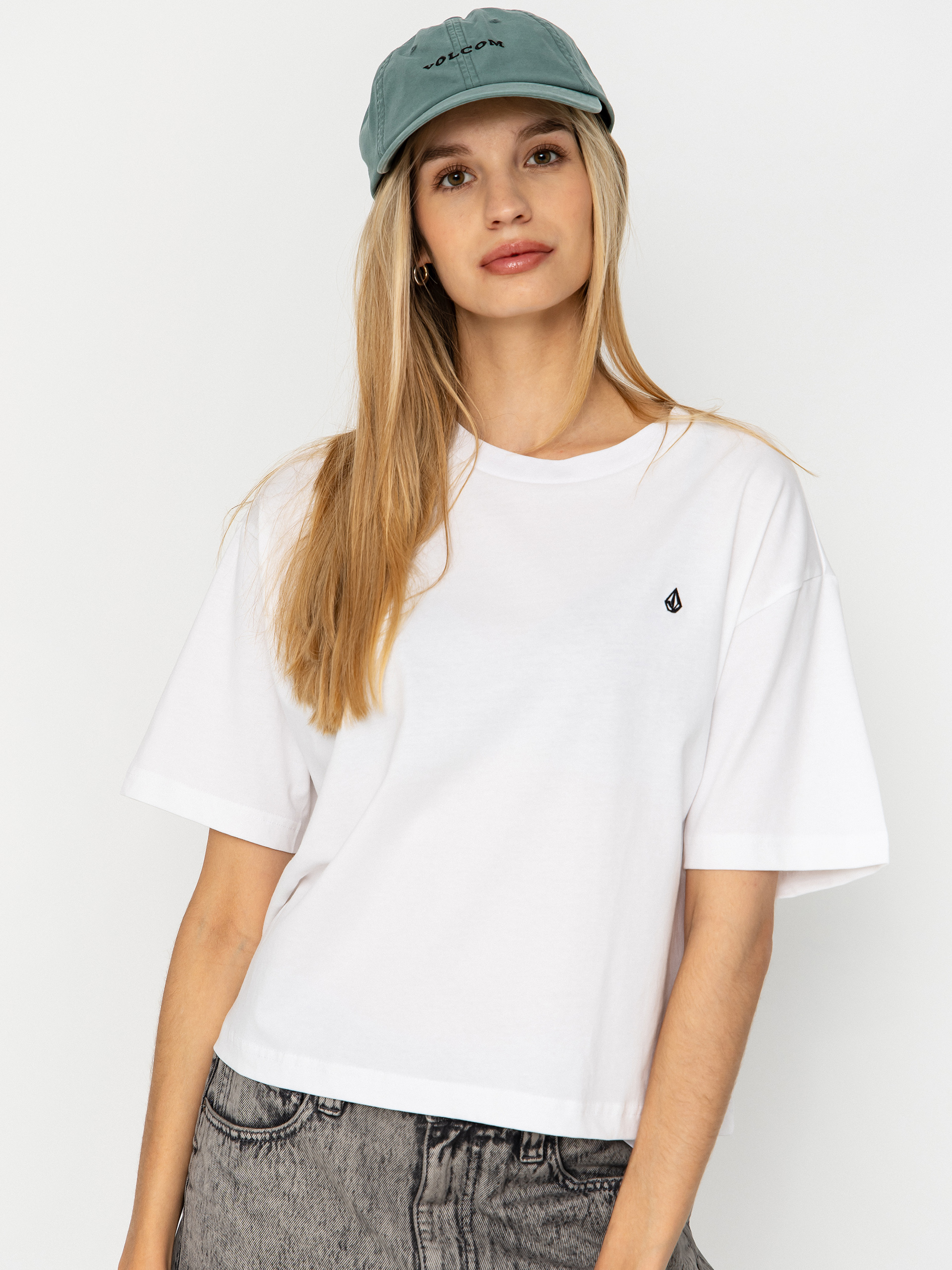 Tričko Volcom Stone Blanks Up Wmn (white)