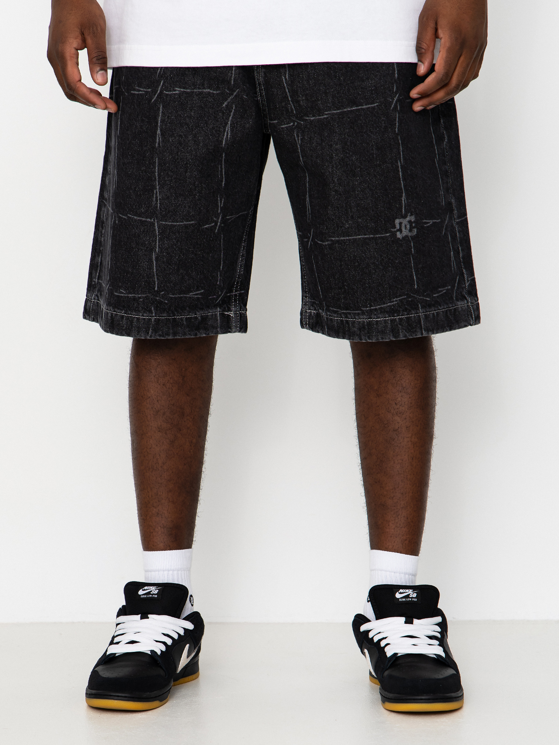 Kraťasy DC Baggy Denim (wired 32 black)