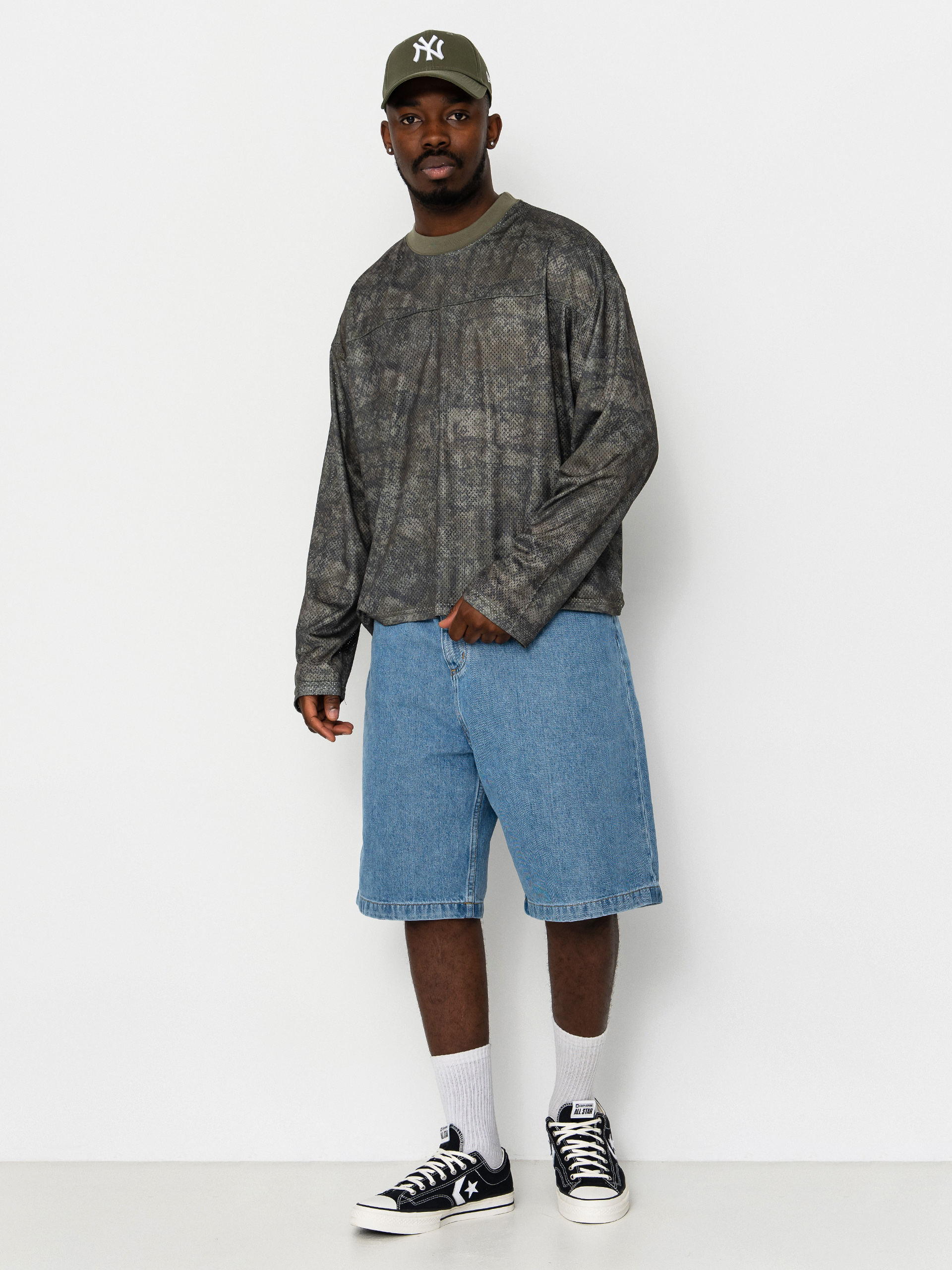 Triko Wasted Paris Swarm Mesh (olive khaki camo)