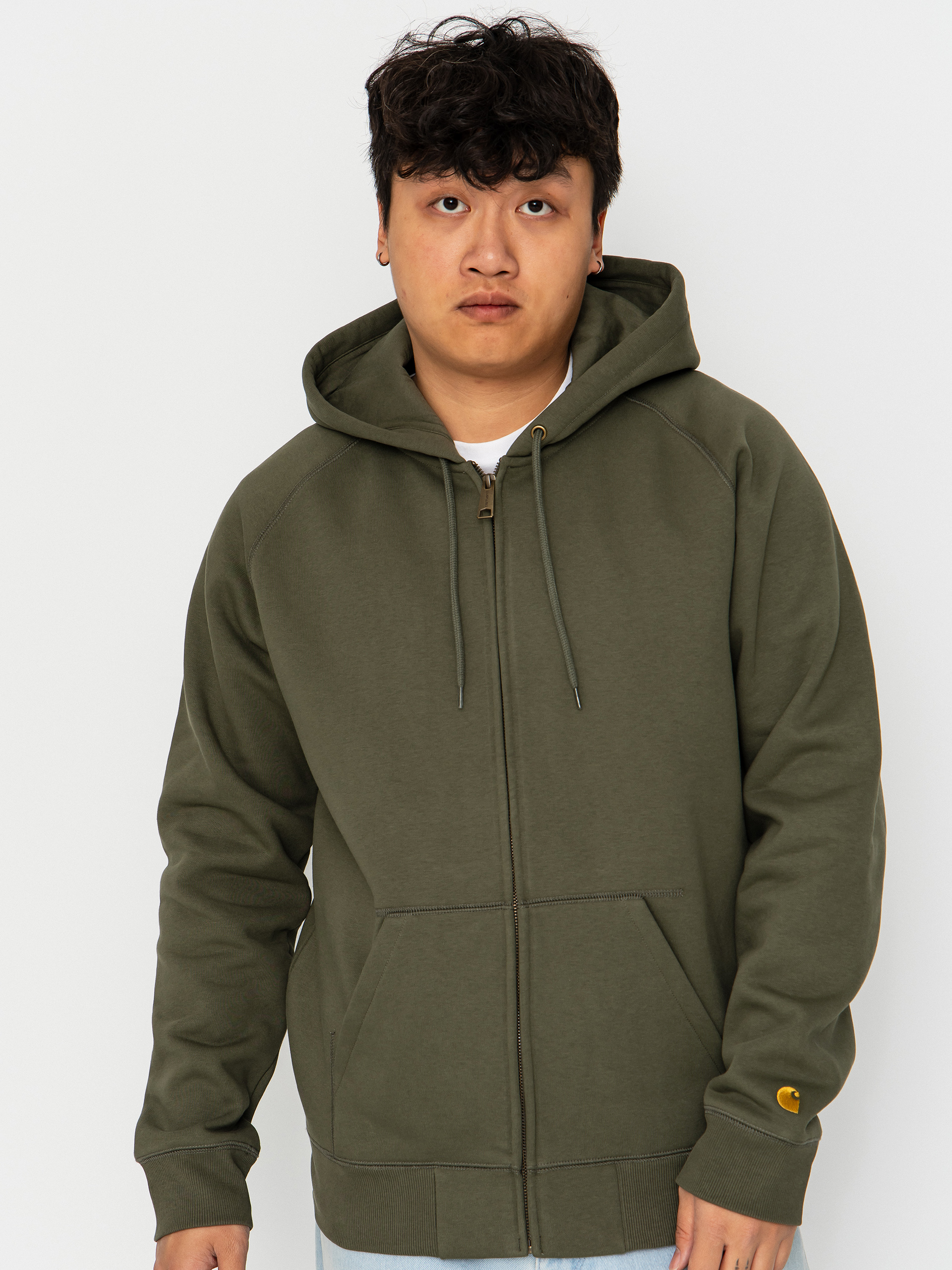 Mikina s kapucňou Carhartt WIP Chase ZHD