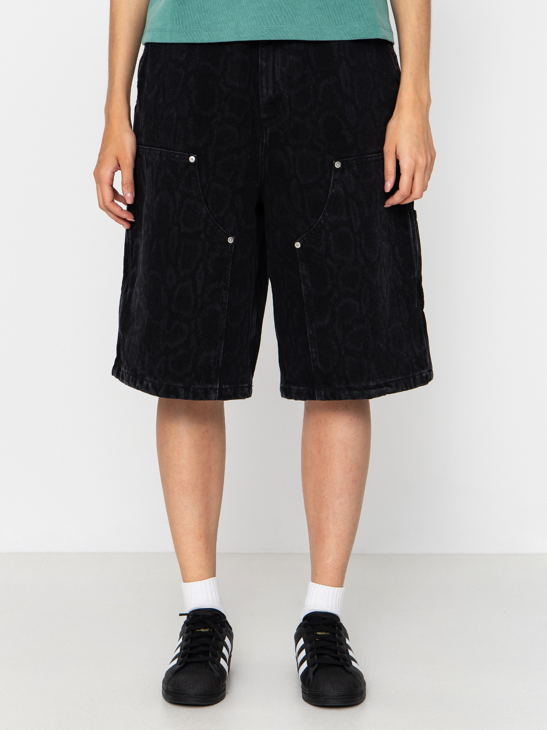 Krau0165asy Carhartt WIP Snake Nixon Double Knee Wmn (snake camo/black)