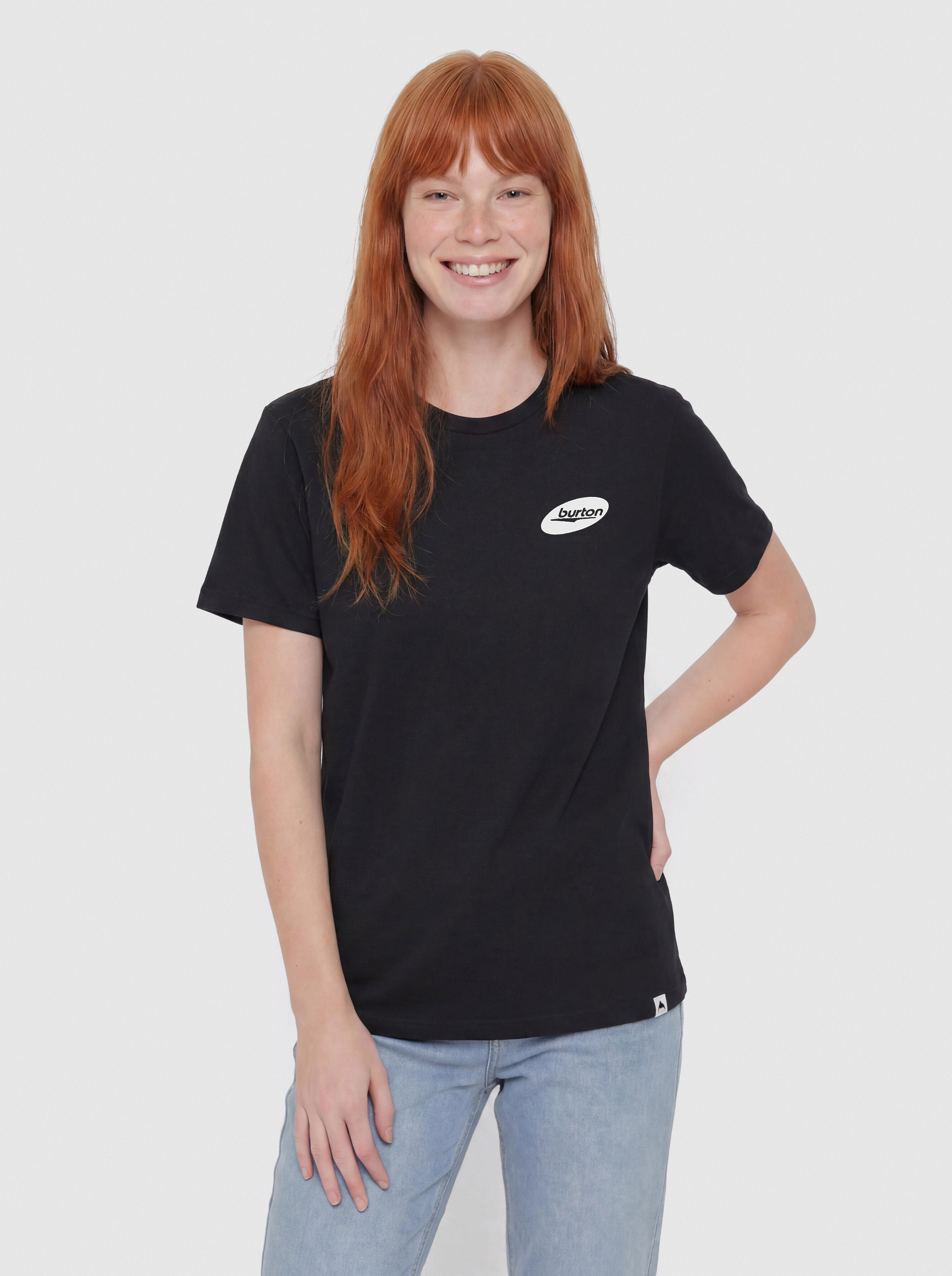 Tričko Burton Heavyweight Logo (true black)