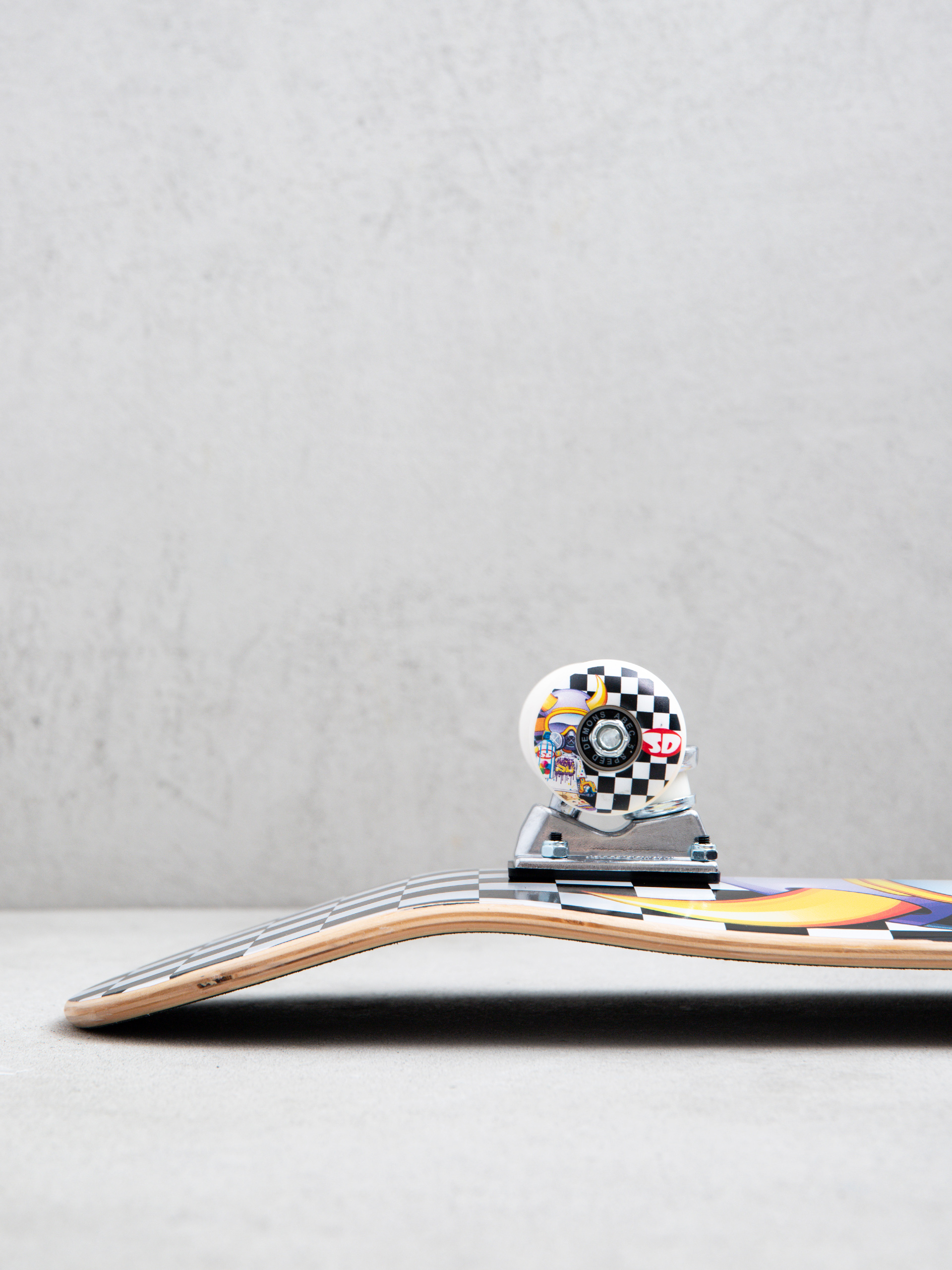 Skateboard Speed Demons Tagger (black/white checks)