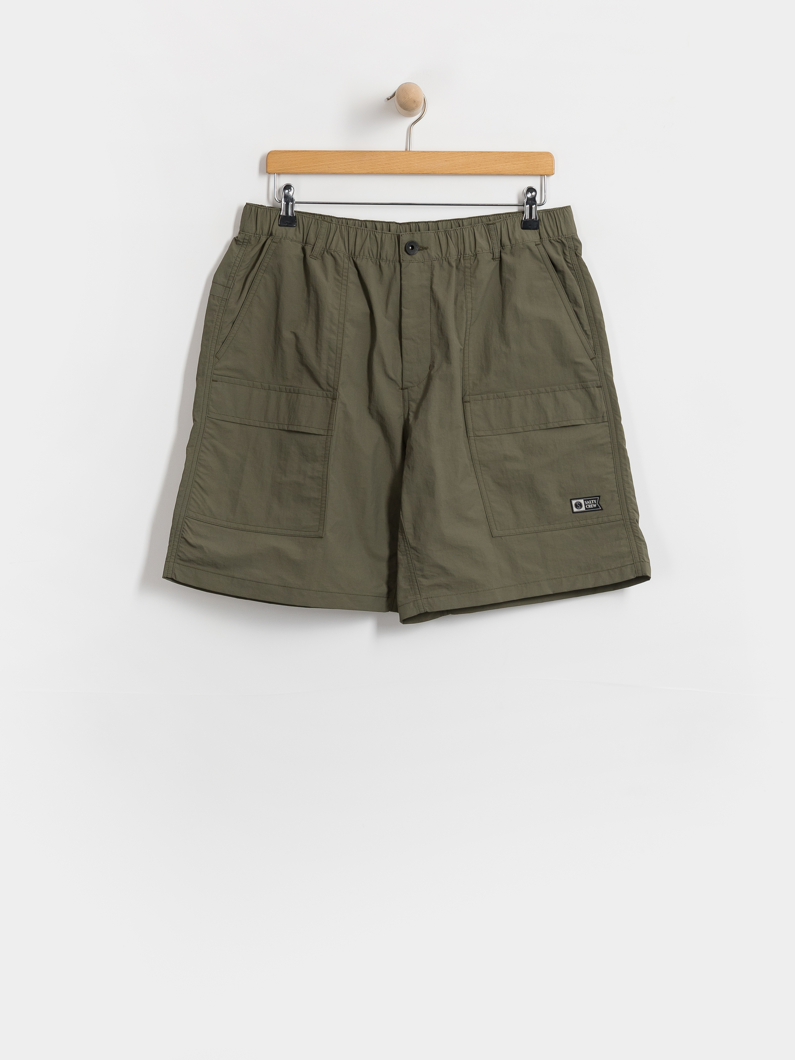 Kraťasy Salty Crew Raid Packable (dusty olive)