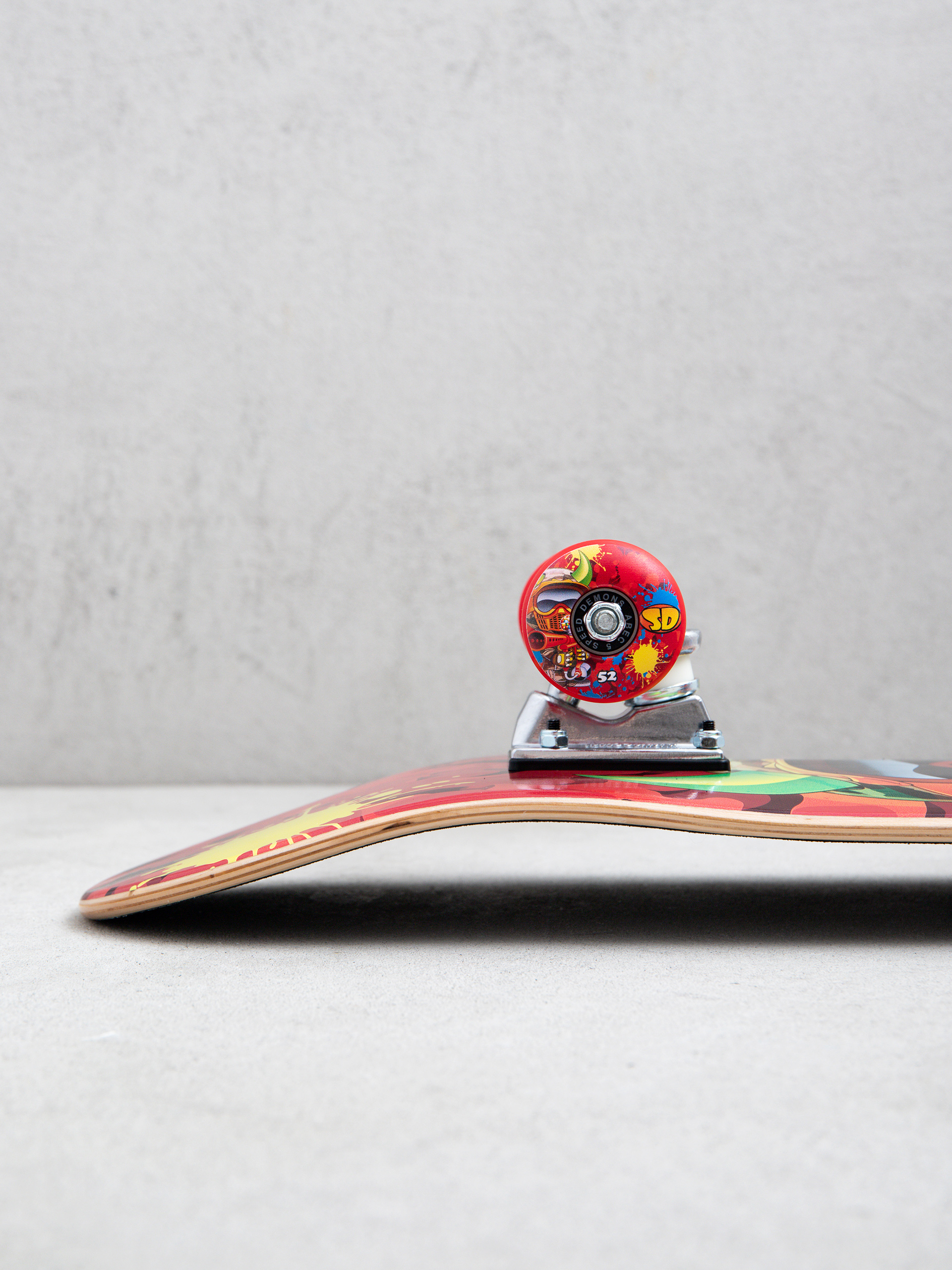 Skateboard Speed Demons Paintballer PP (red camo)