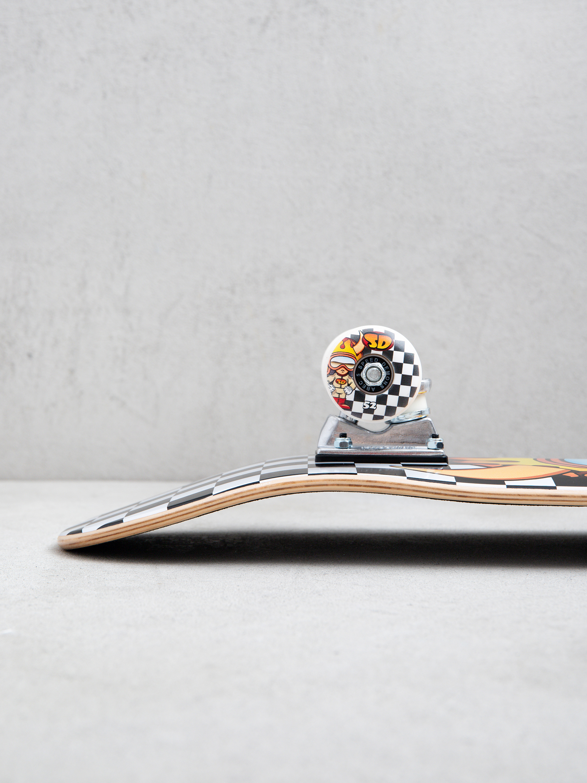 Skateboard Speed Demons Hot Shot (black/white checks)