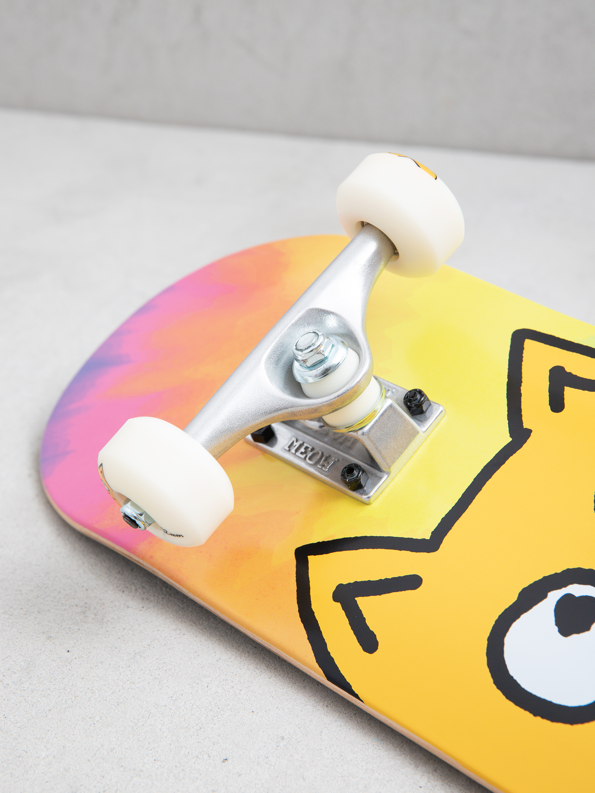 Skateboard Meow Skateboards Big Cat Soft Top (tie dye)