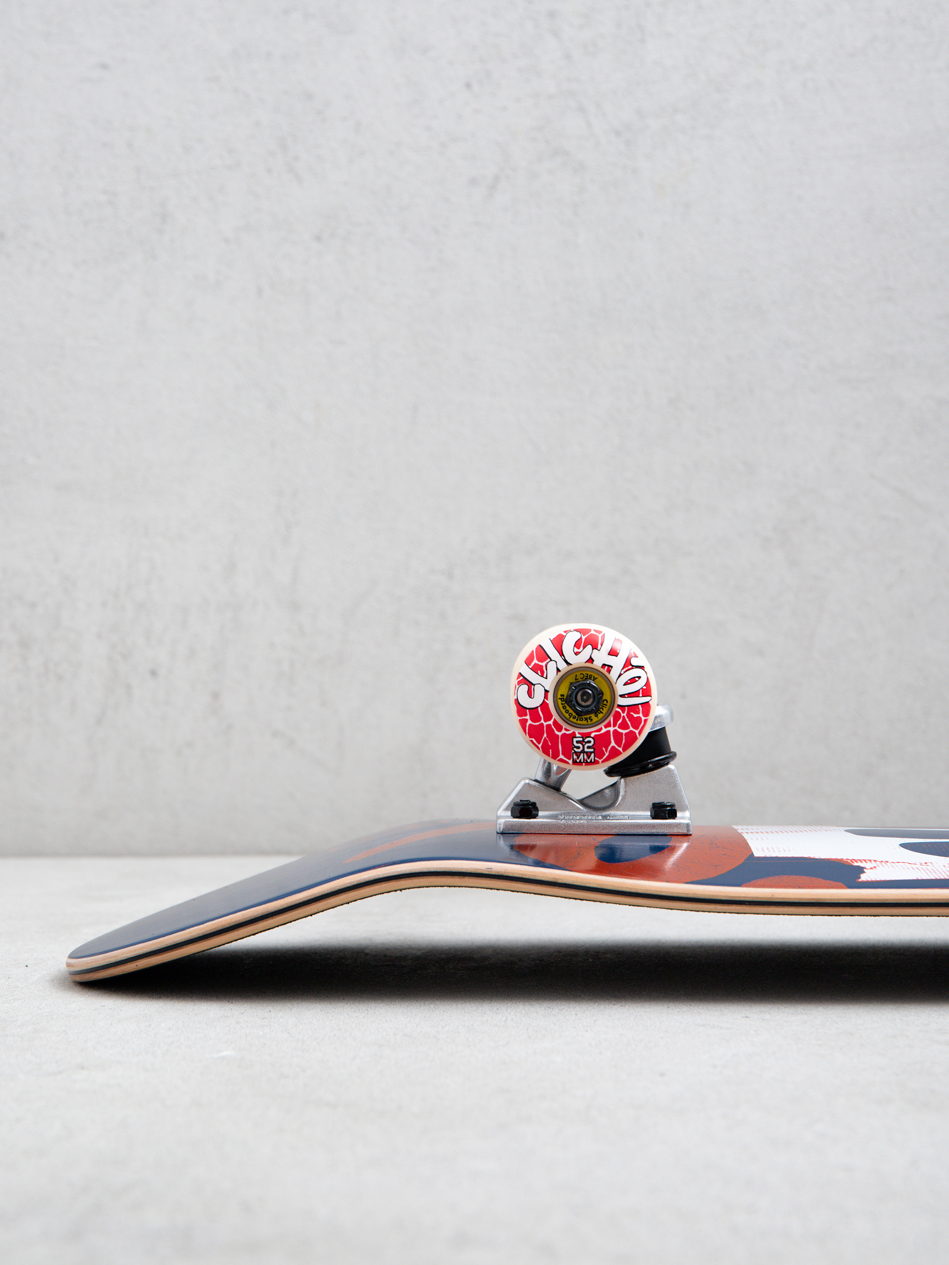 Skateboard Cliche Viva (blue/red)