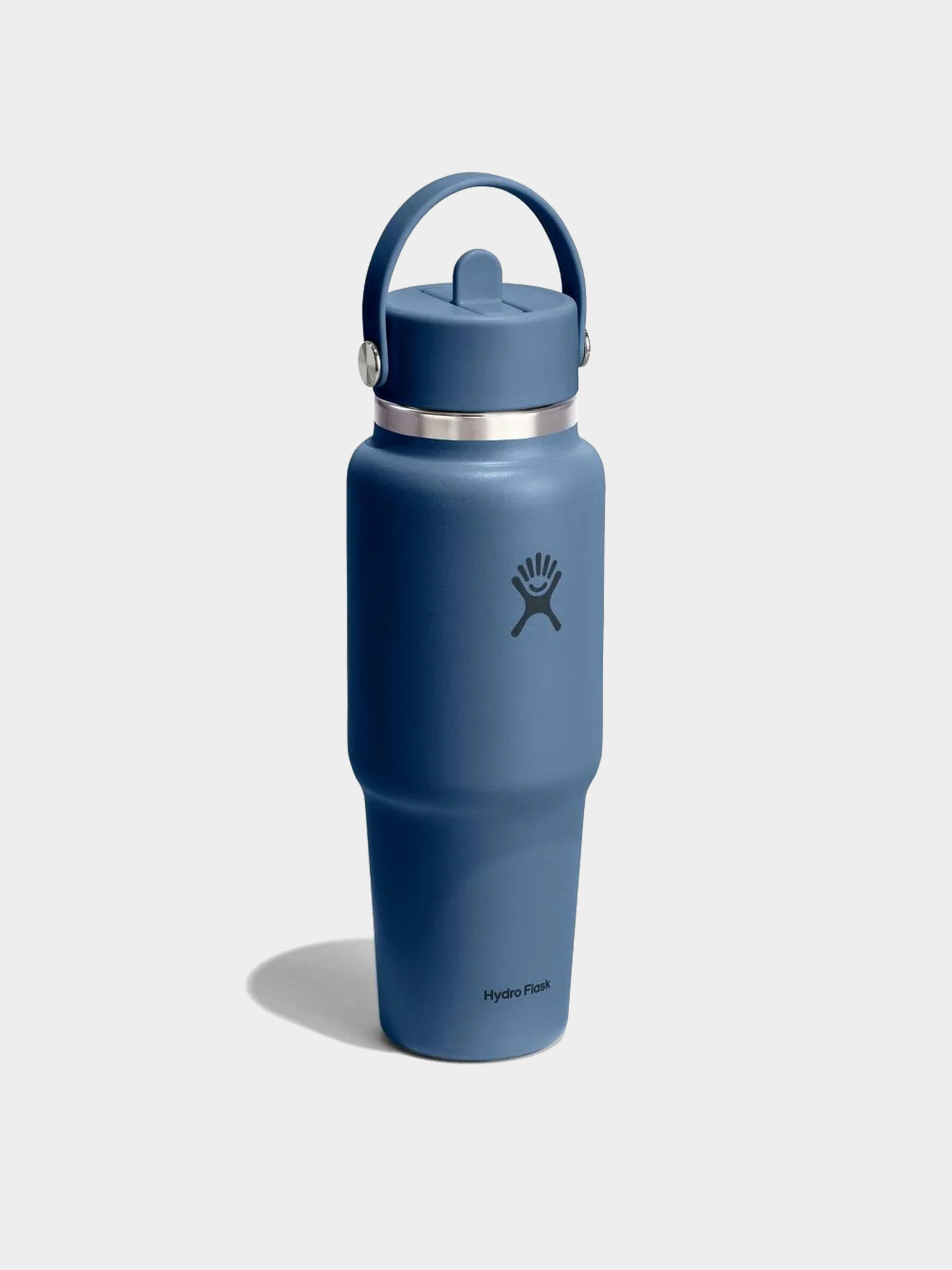 Fľaša Hydro Flask Wide Flex Straw Travel 946ml (harbor blue)