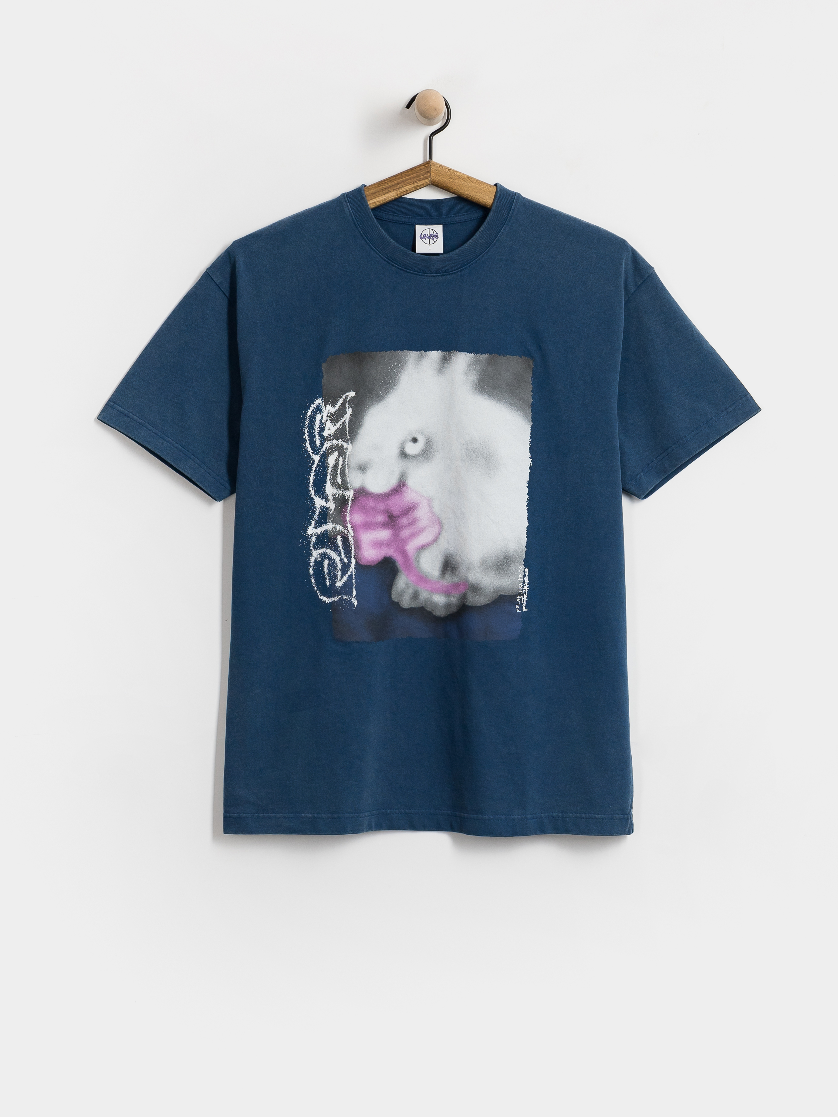 Tričko Polar Skate Rabbit (washed blue)