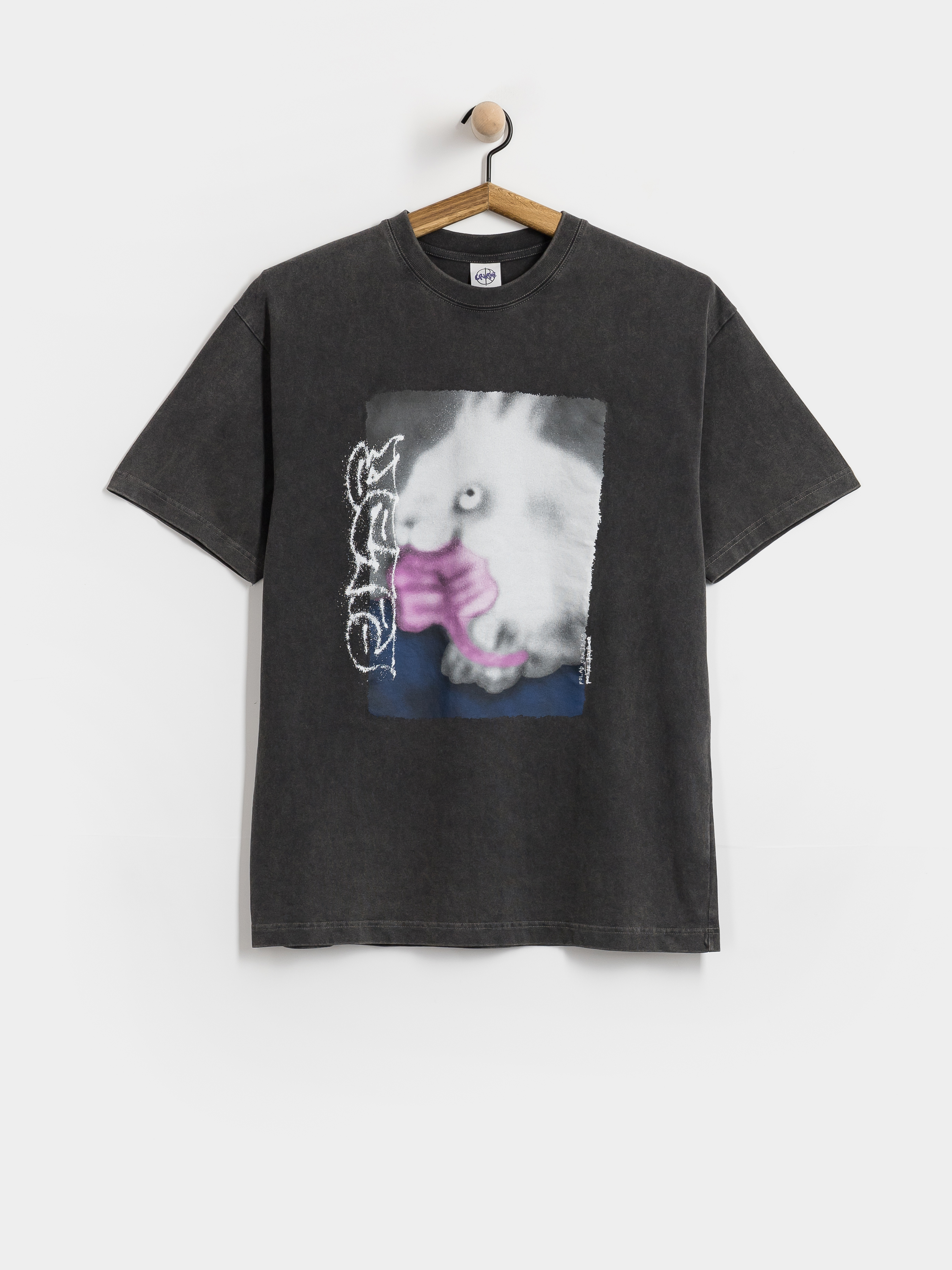 Tričko Polar Skate Rabbit (silver black)