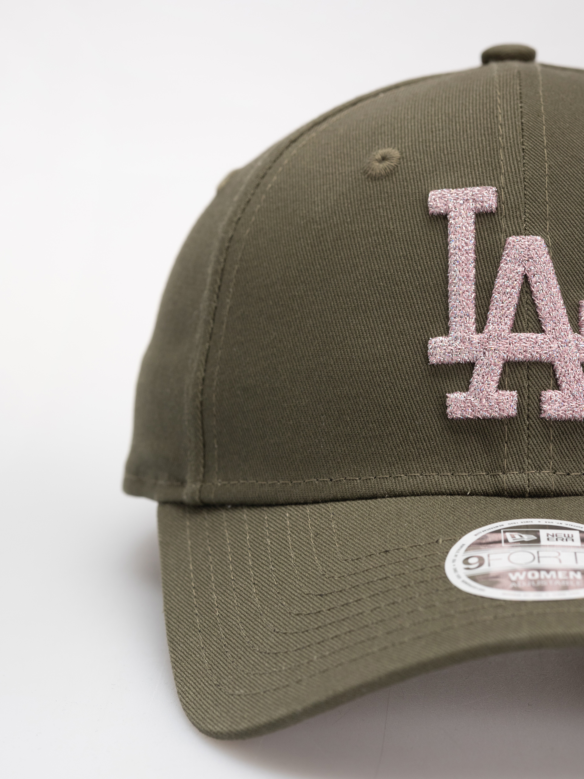 Šiltovka New Era Metallic 9Forty Los Angeles Dodgers Wmn (olive)