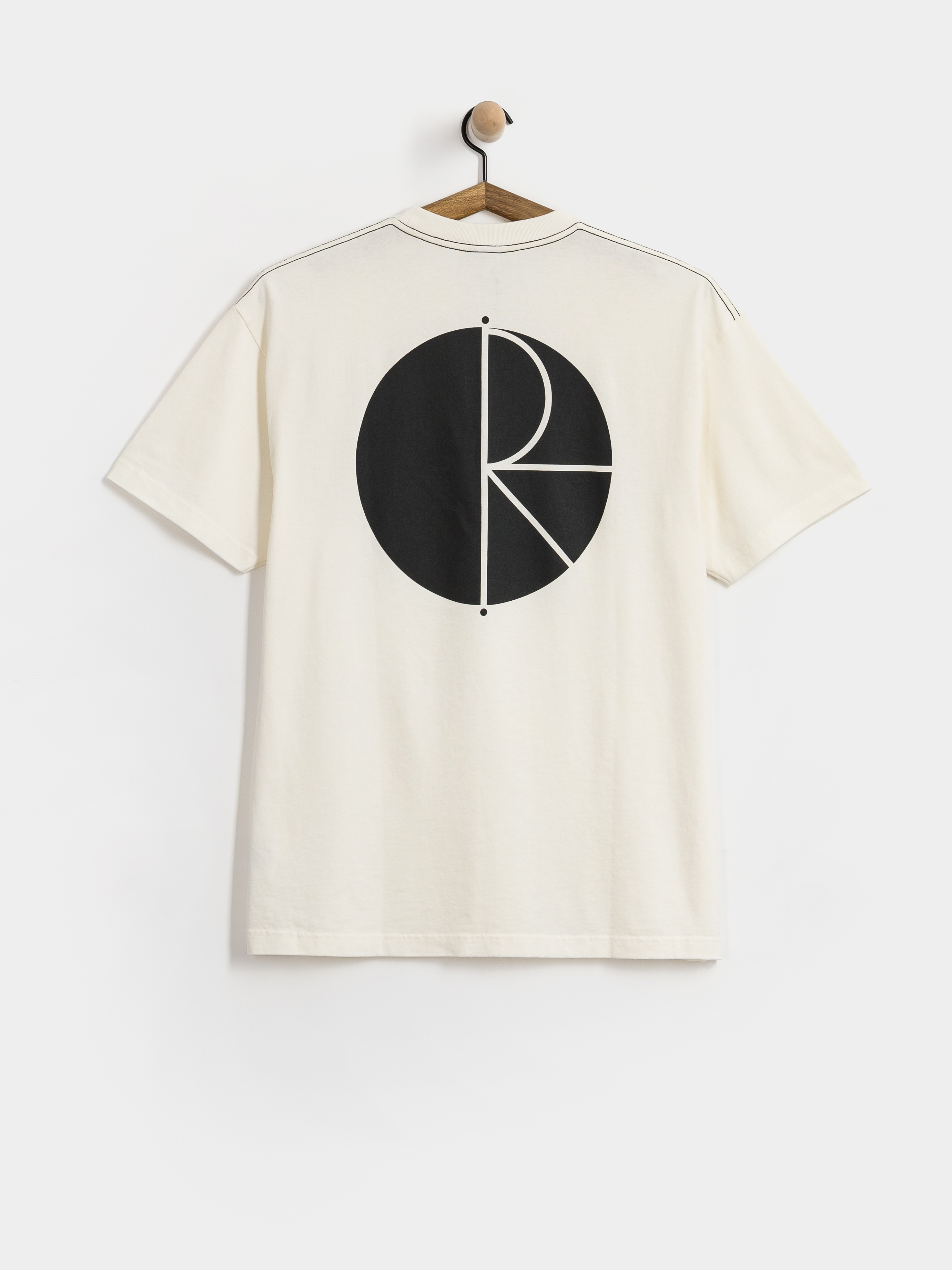 Tričko Polar Skate Contrast Fill Logo (ivory/black)