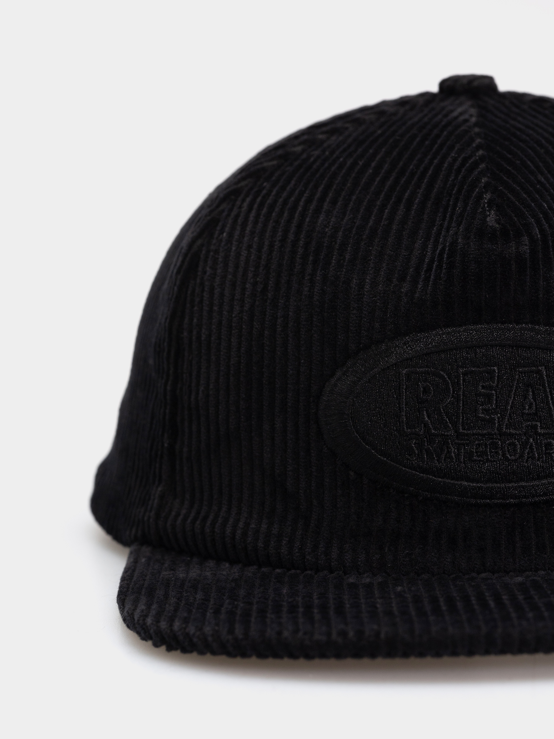 Šiltovka Real Oval (black/black)