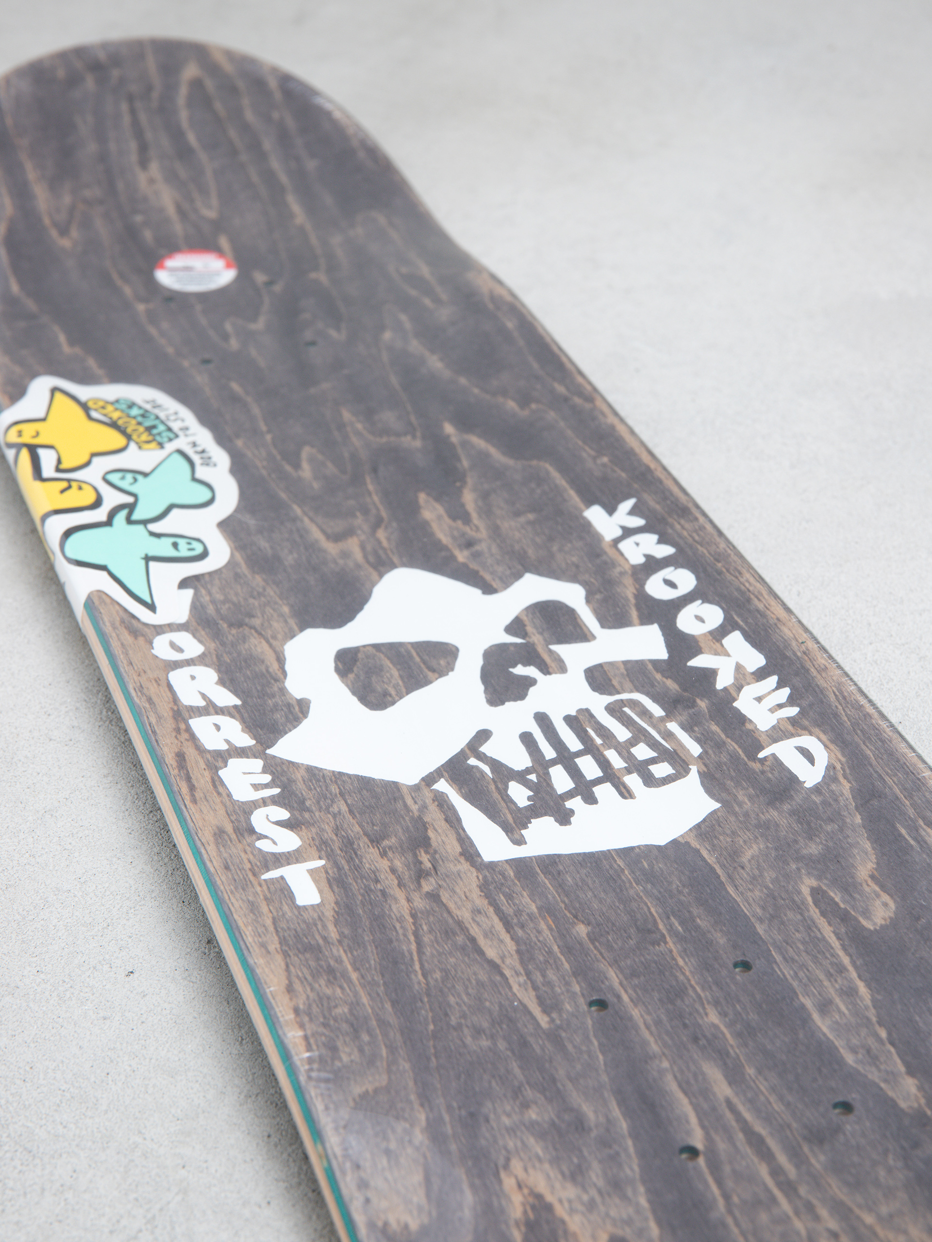 Doska Krooked Worrest Skulls And Bolts Slick