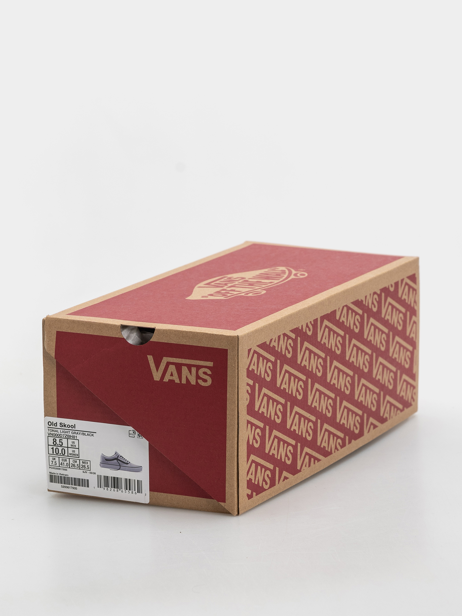Topánky Vans Old Skool (light gray/blac)