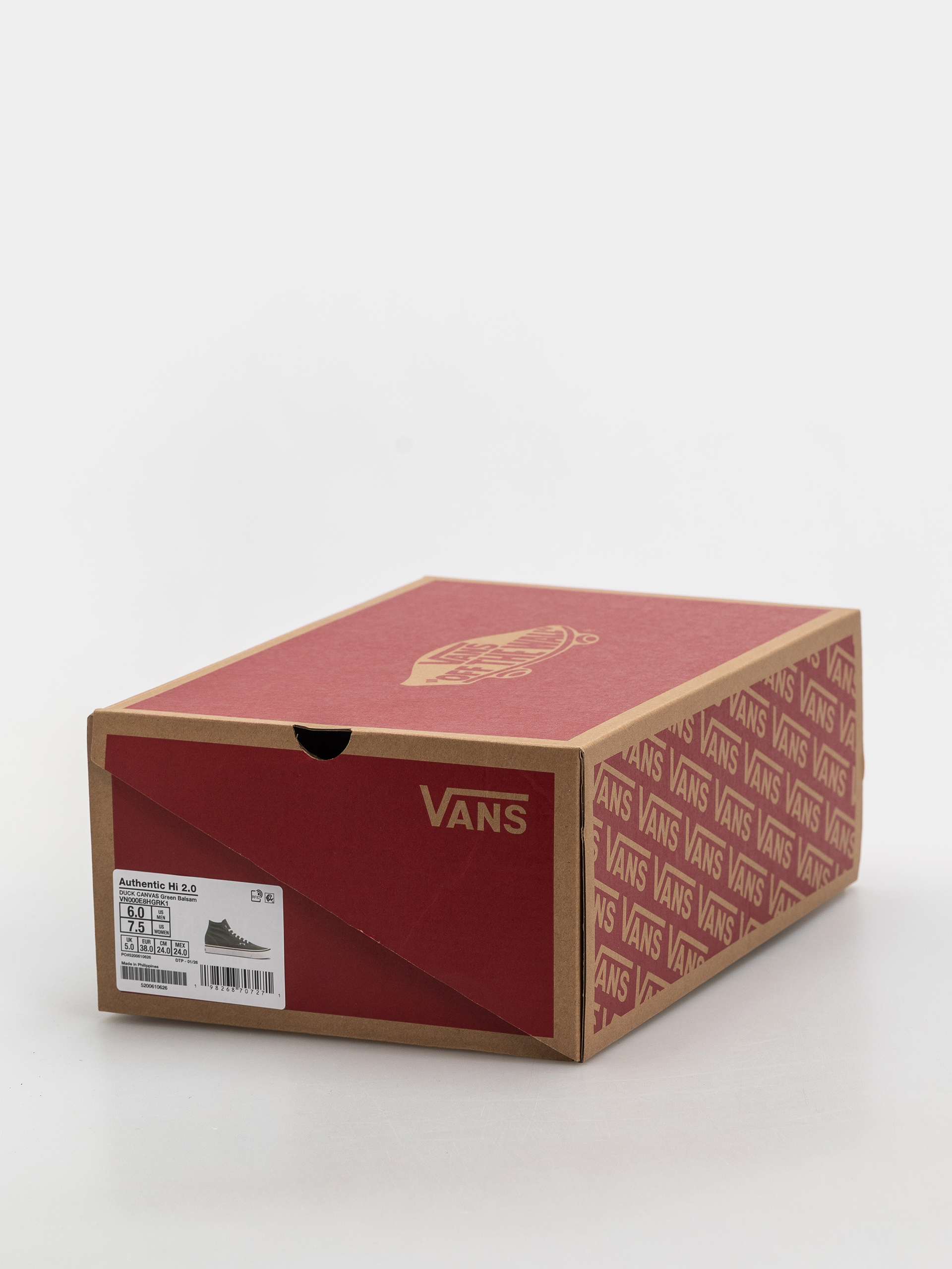 Topánky Vans Authentic Hi 2.0 (green balsam)