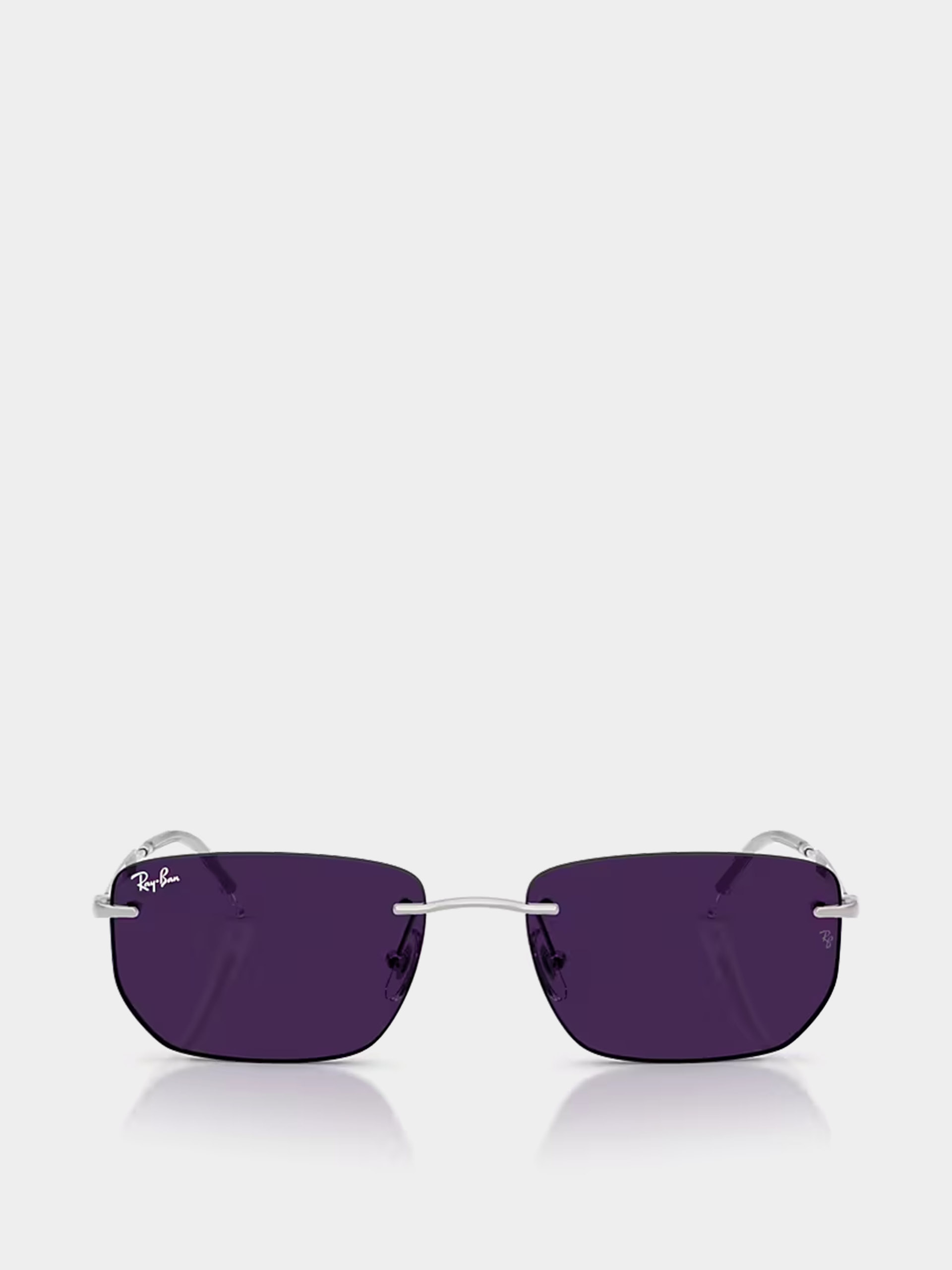 Slnečné okuliare Ray-Ban Rb3768 Transitions Color Touch (polerowany srebrny/ametyst transitions)