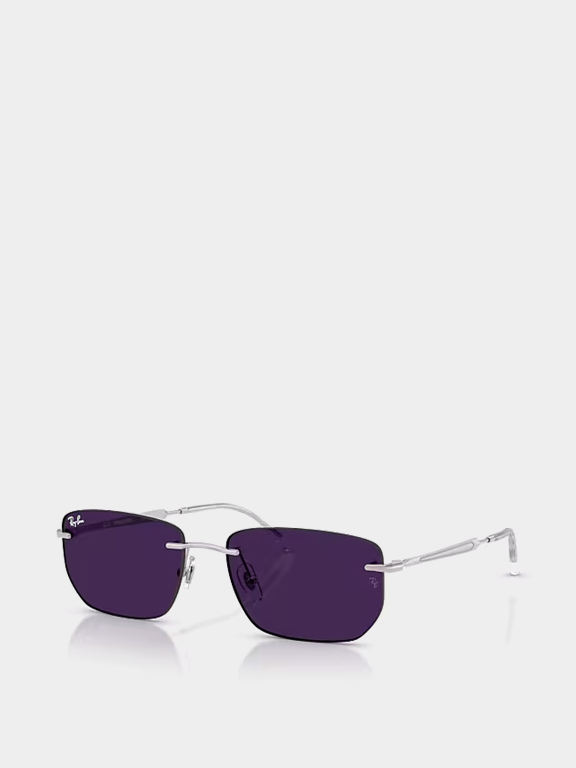 Slnečné okuliare Ray-Ban Rb3768 Transitions Color Touch (polerowany srebrny/ametyst transitions)