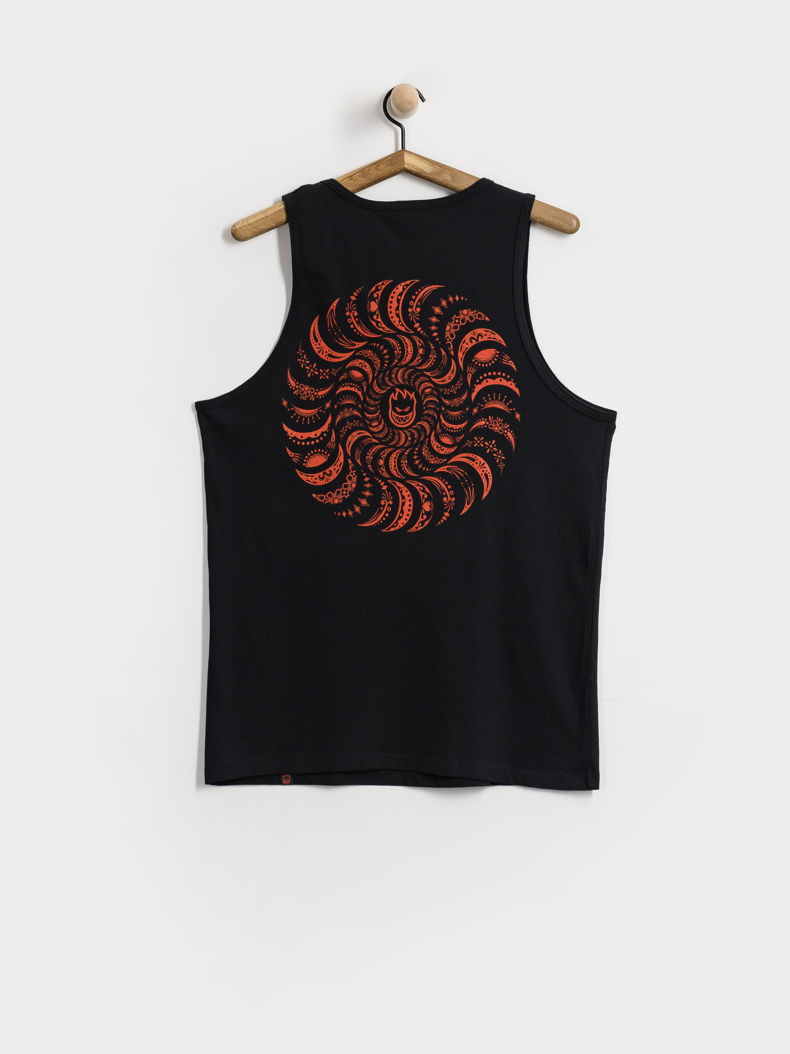 Tričko Spitfire Classic Swirl Paisley (black w/red prints)