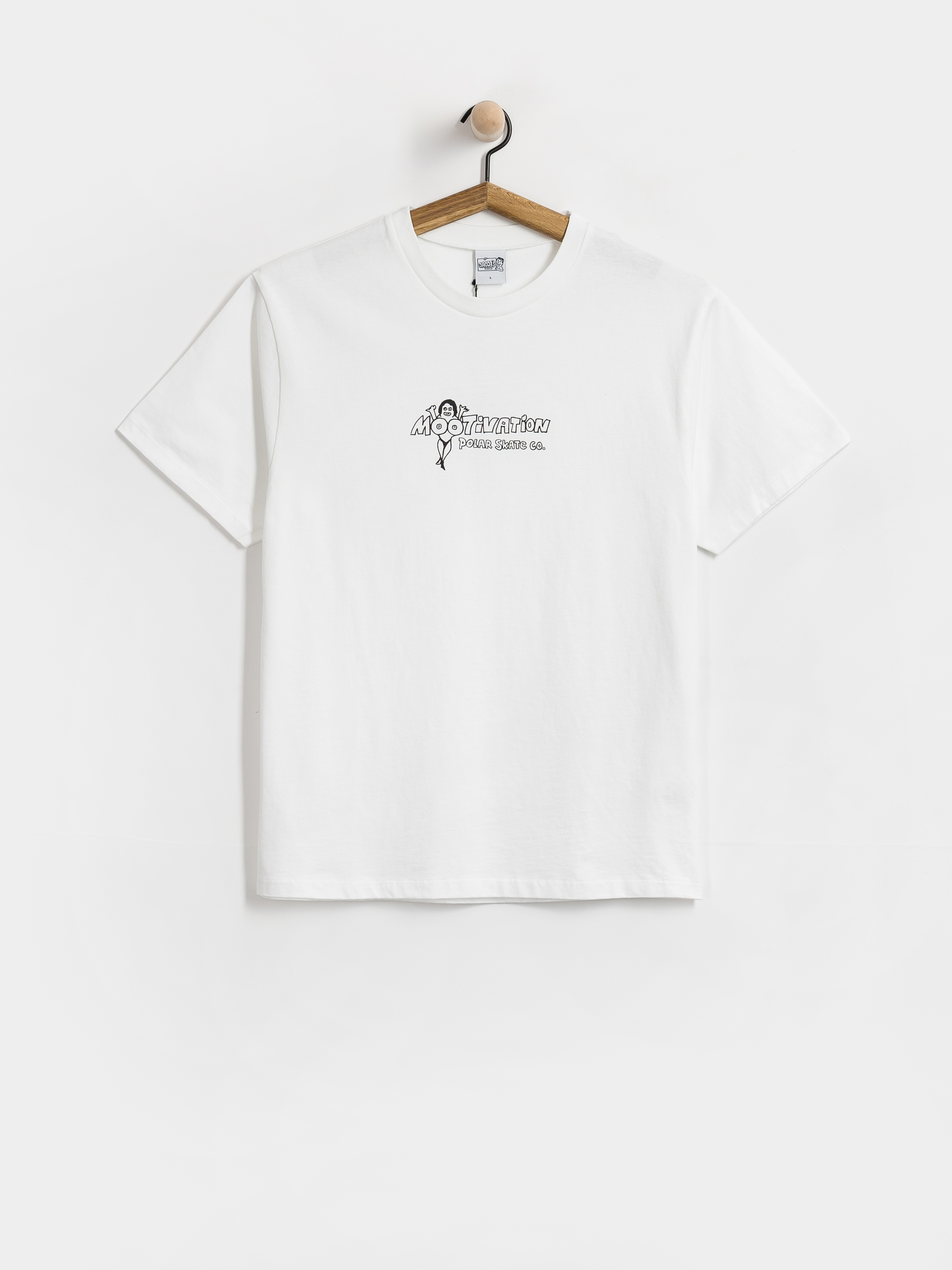 Tričko Polar Skate Band Mootivation (white)