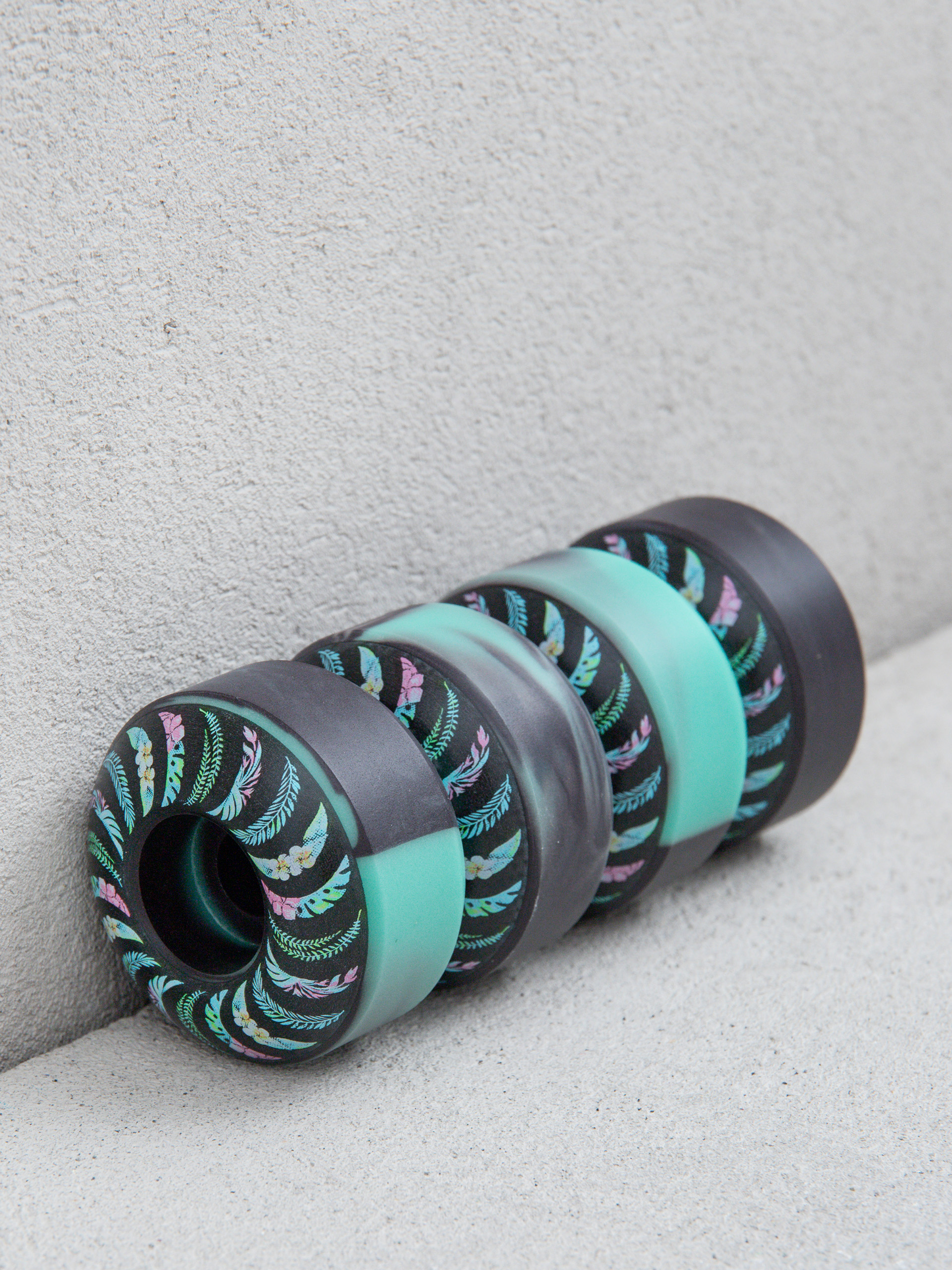 Kolieska Spitfire F4 99D Teamm Floral Classic (teal/black swirl)