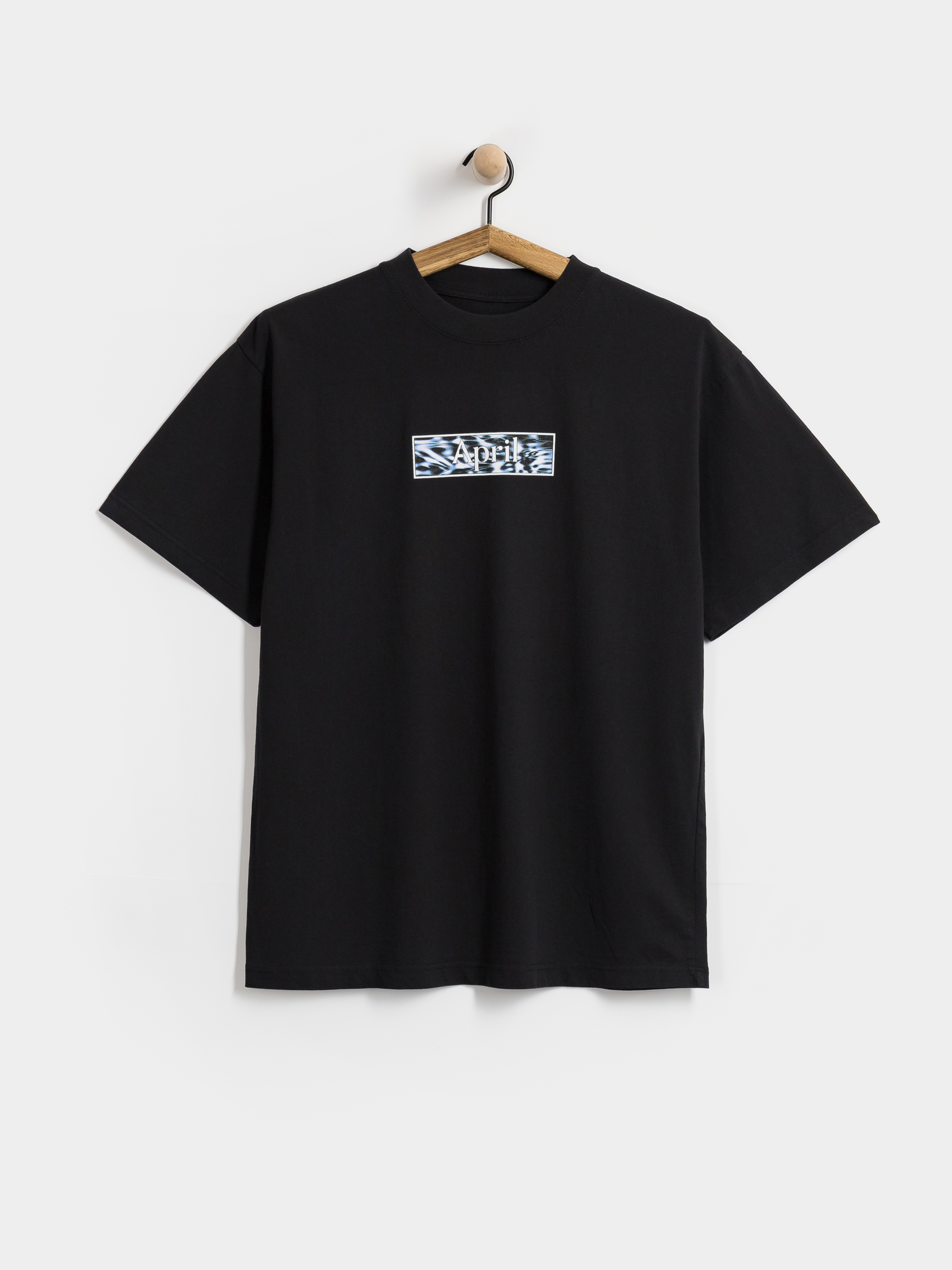 Tričko April Skateboards Liquid (black)