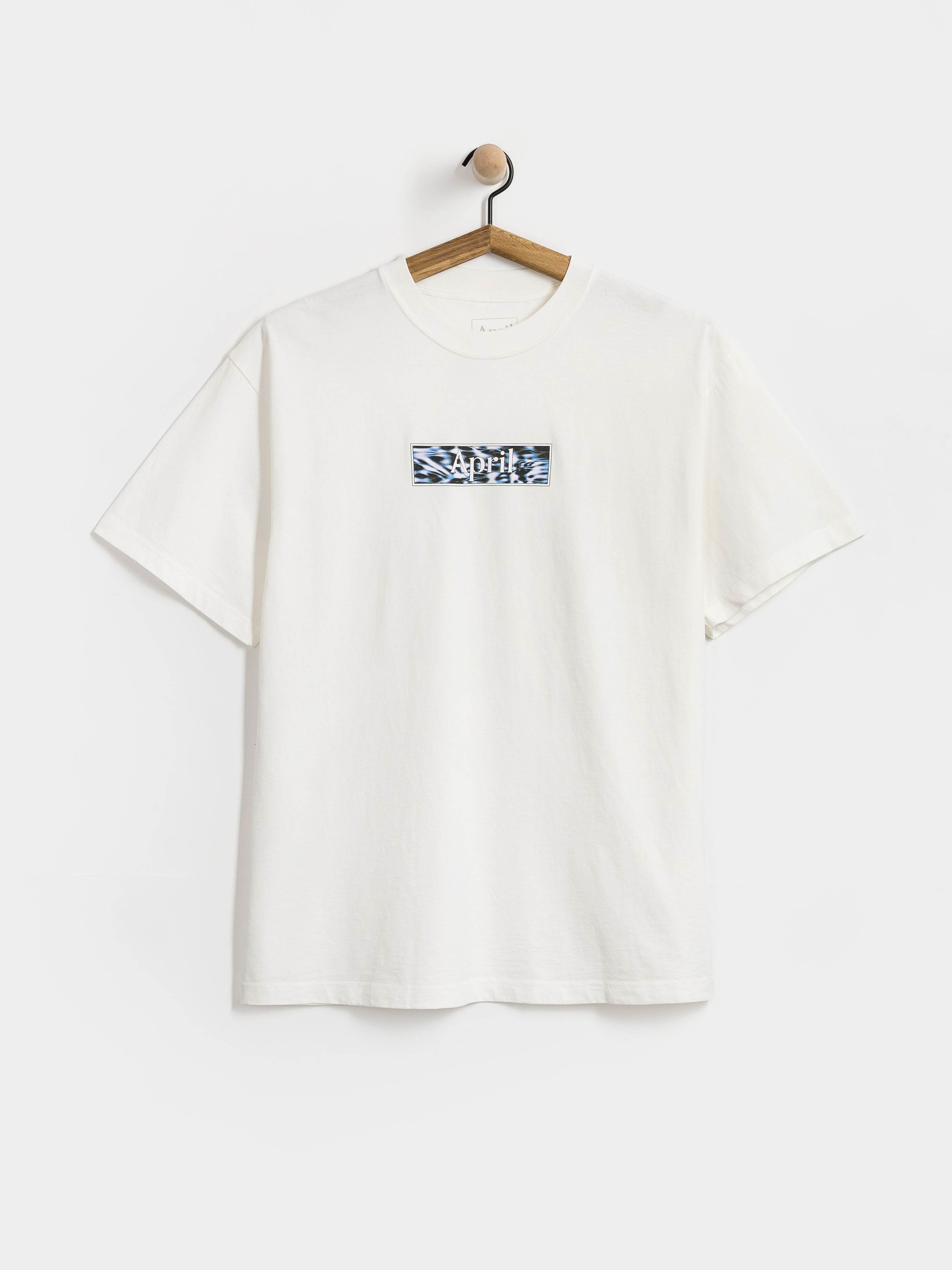 Tričko April Skateboards Liquid (white)