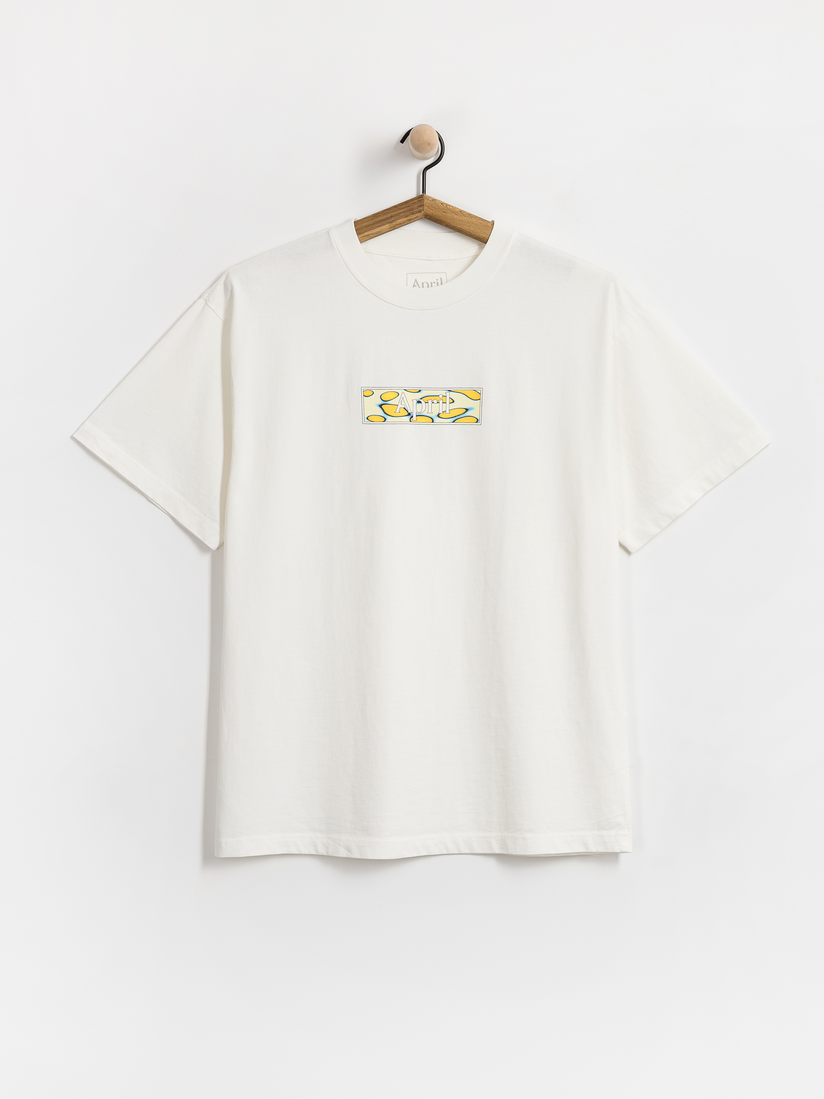 Tričko April Skateboards Cells (white)