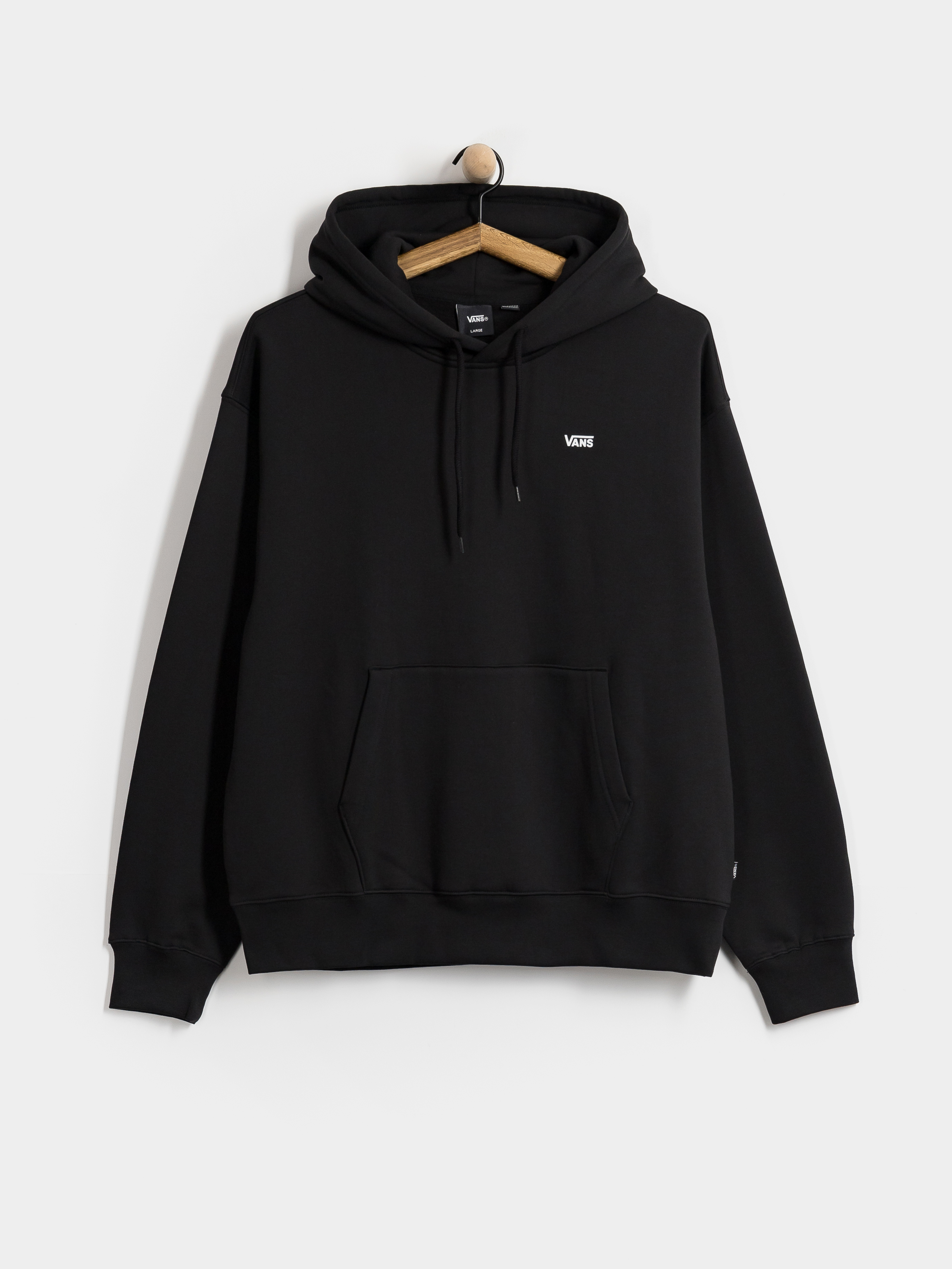 Mikina s kapucu0148ou Vans Left Chest HD (black)